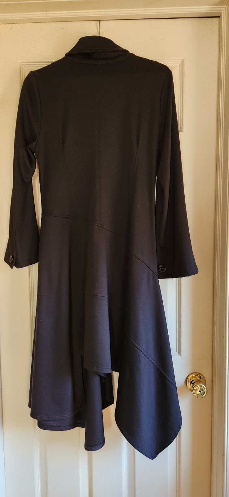 Asymmetrical Lagenlook Duster Jacket Goth Witchcore Victorian Cosplay Size Mediu