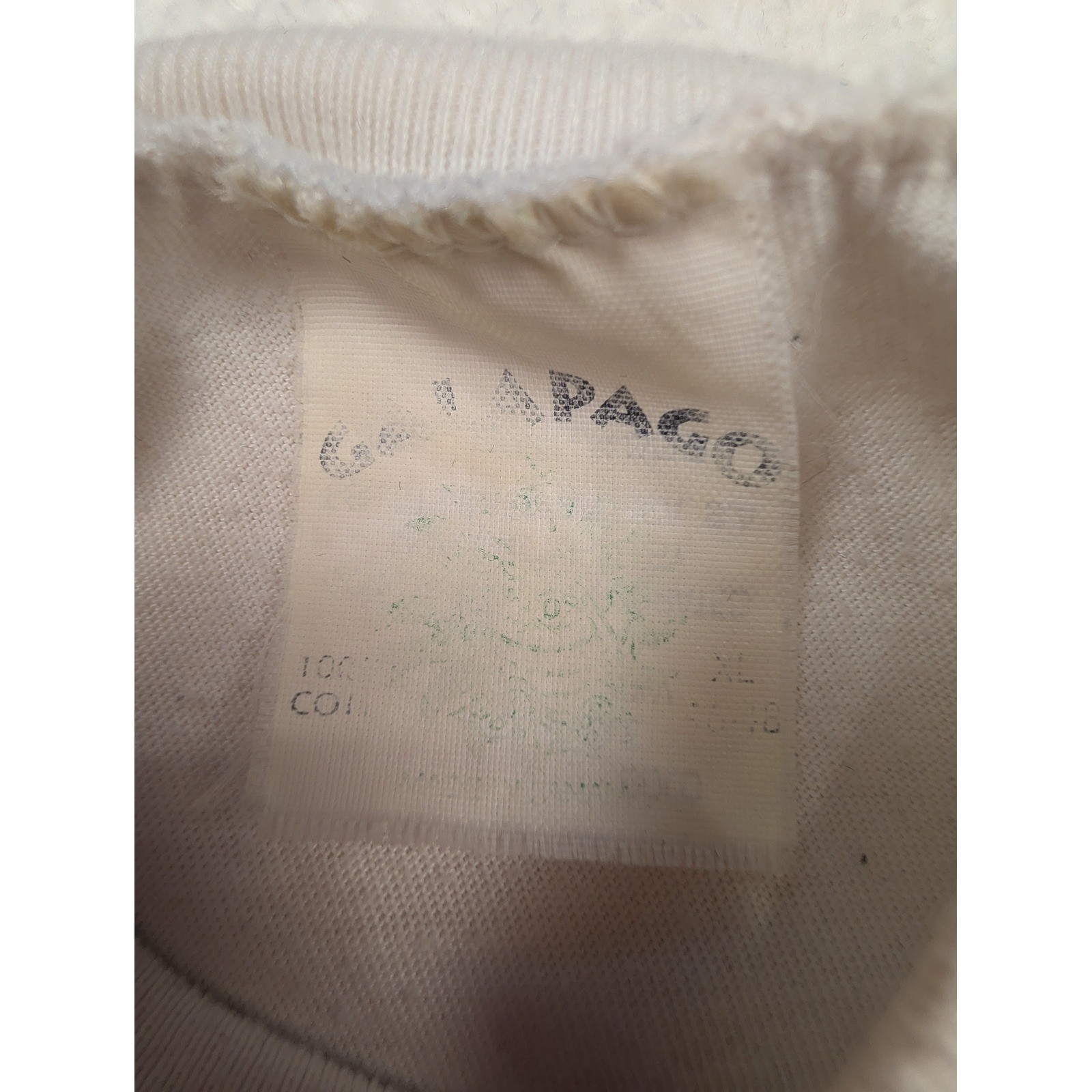 Vintage T-Shirts Interamerica Mola Geometric Embroidered Crew Neck Shirt XL