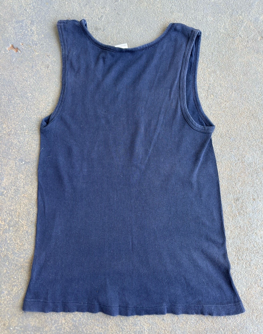 VTG 90s Sexy FORD Americana Wife Beater.bodycon Large.single Stitch