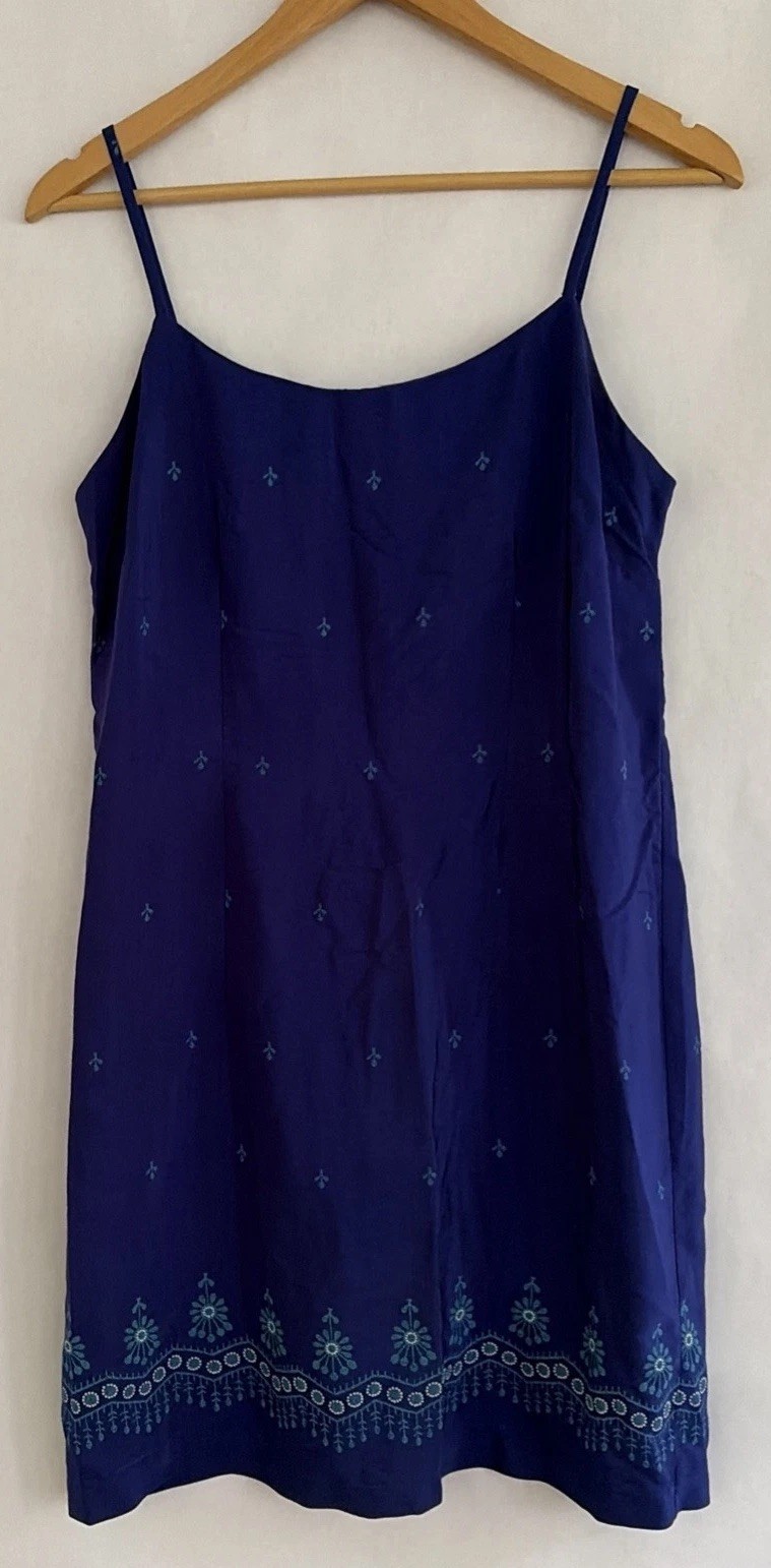 Vintage 90’s All That Jazz Dress Sz 11/12 Cobalt Blue Short Party Club