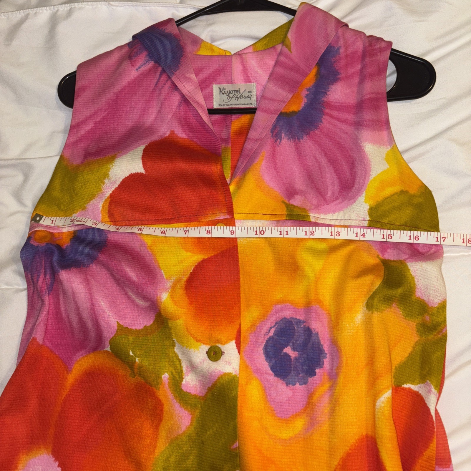 Vintage Kiyomi Of Hawaii Full Length Dress