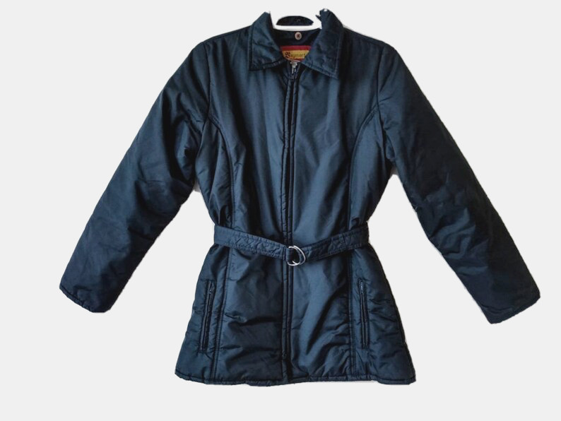 Vintage Nylon Winter Jacket Baymart by Hudson’s Bay Company 38″ Chest Size Small