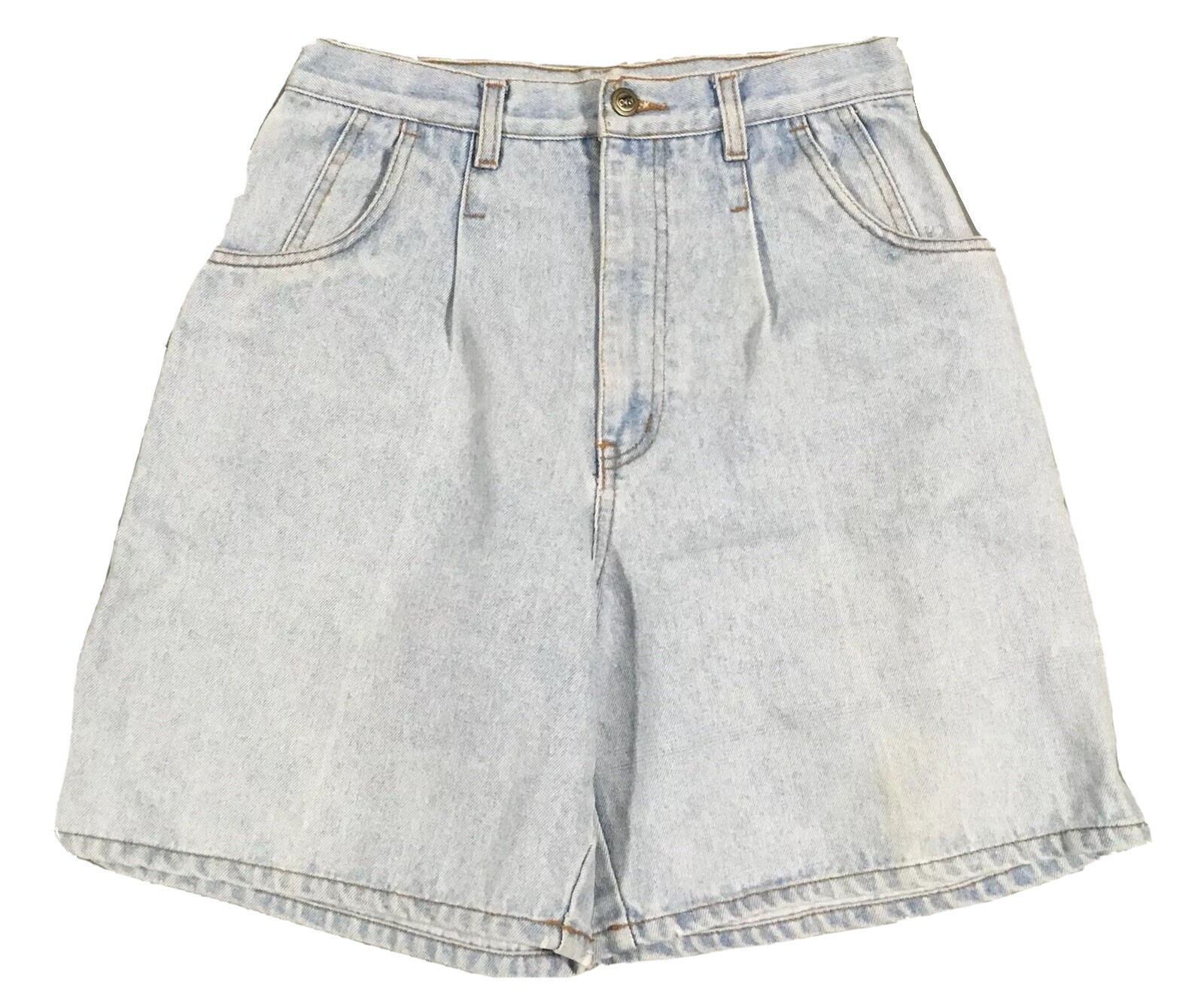 Vintage Rio by Stephen Mardon High Waist Denim Shorts 80s 90s 13 28” Waist Jorts