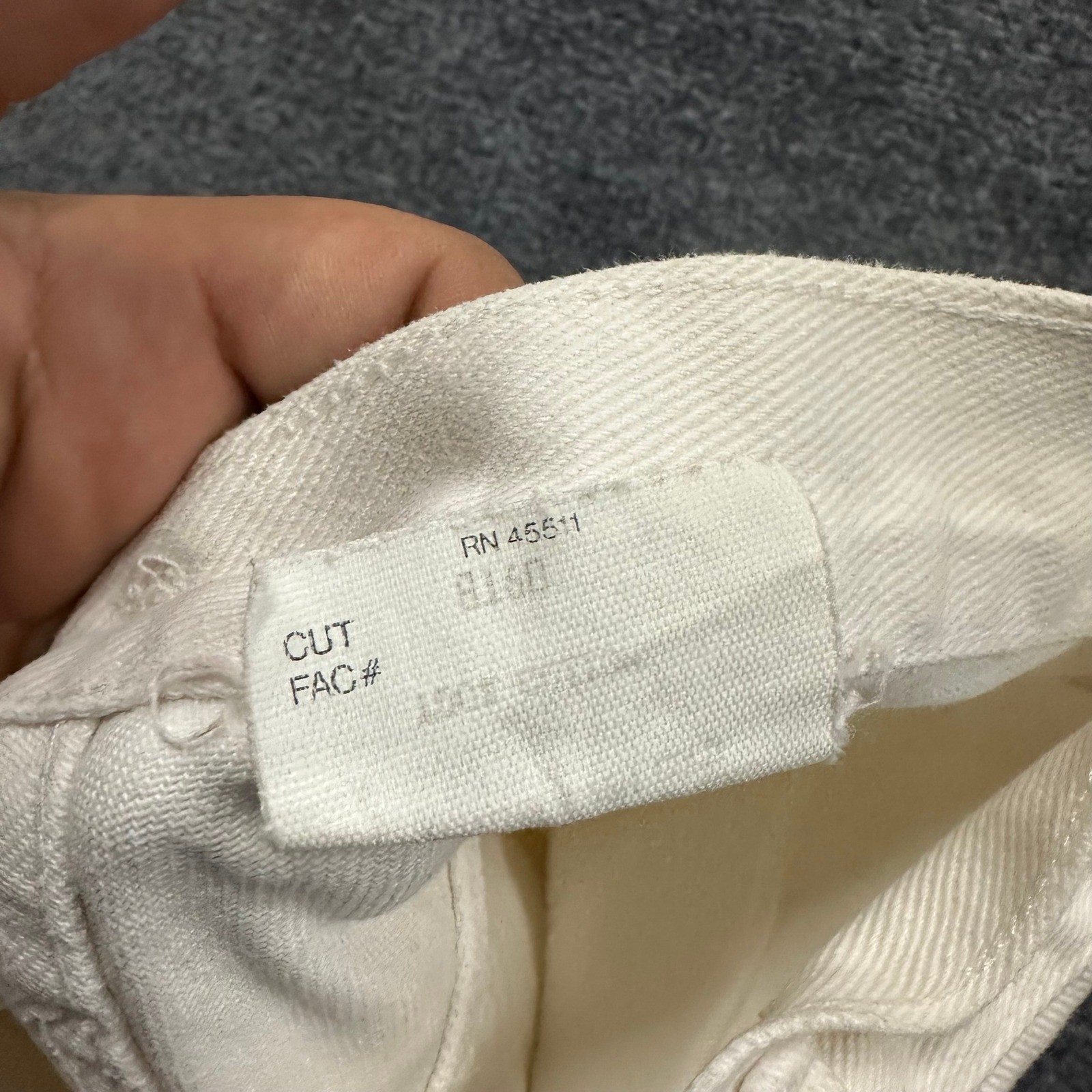 Made In The Shade Shorts Womens Size 9 White Denim High Waisted Vintage