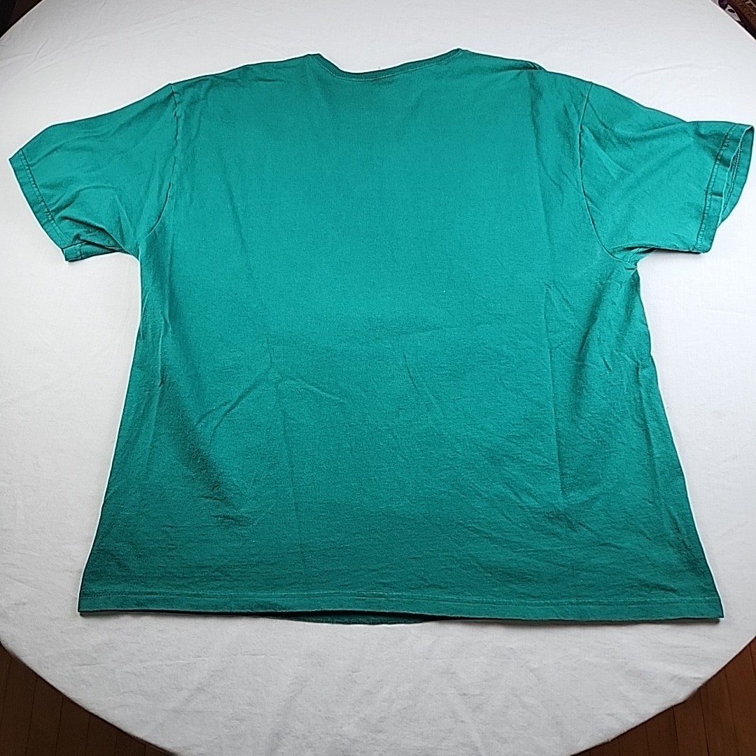 VTG Betty Boop Green Short Sleeve Graphic Shirt Size 2XL 1997 Dog Walking