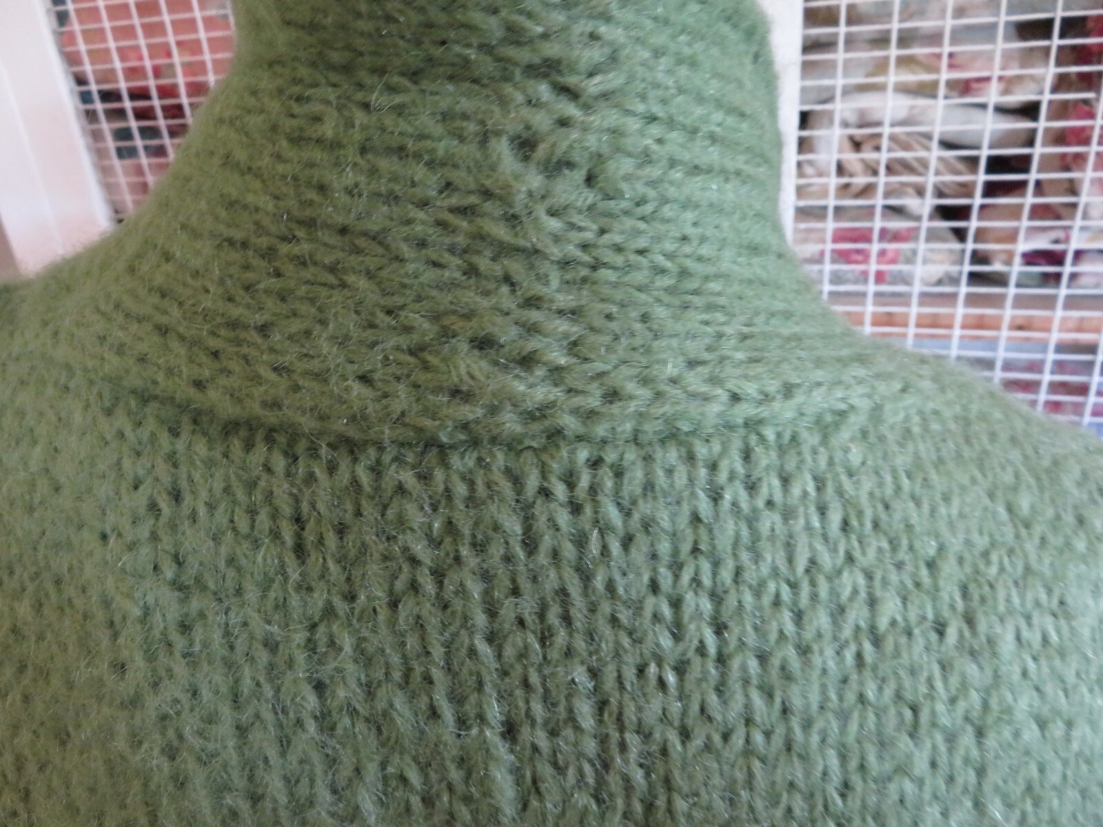 Vintage 40’s Hand Knit Sweater Swing Coat Jacket by Cynthia Nepote Who is She?