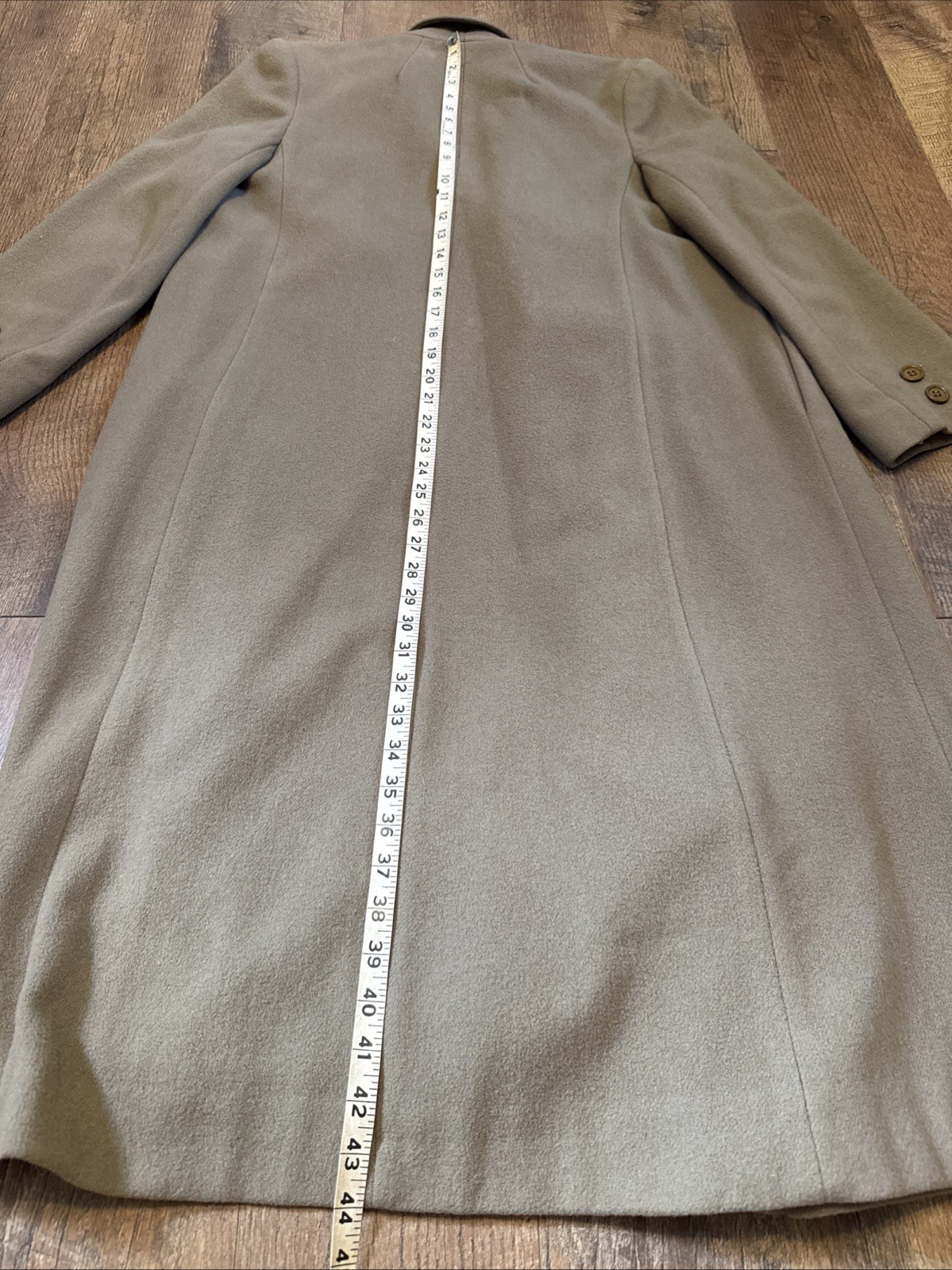 VTG 1960’s Women’s 100% Pure Wool Coat Worumbo Stevens Fabric Camel Sz Small?