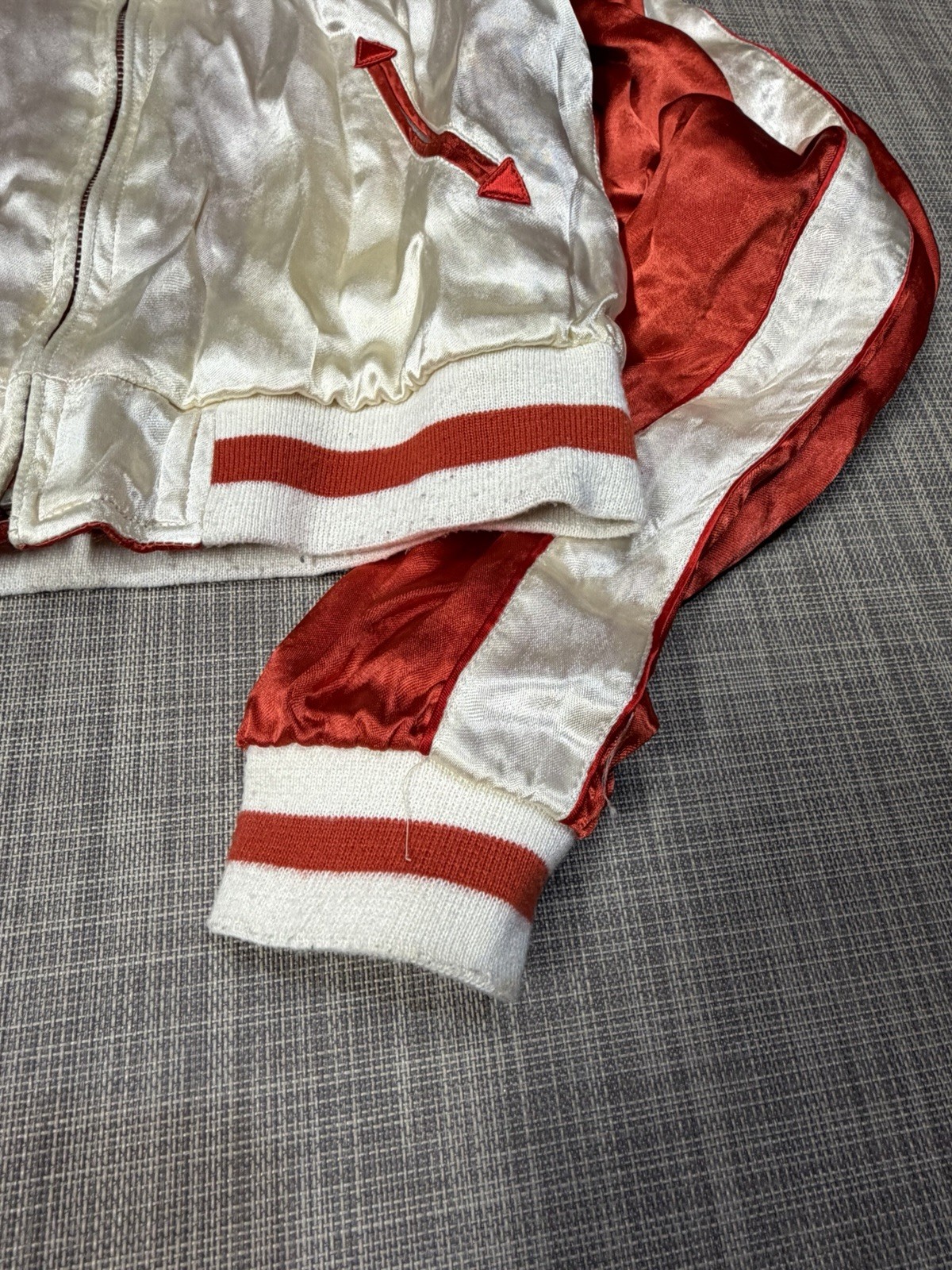 VTG Sukajan Souvenir Jacket, Woman’s Sz S Japanese-Style Embroidery Reversible