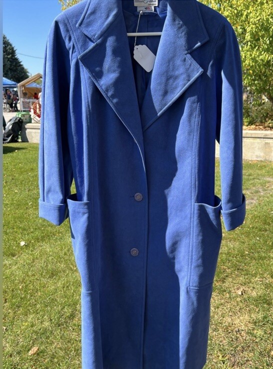 Vintage Count Romi Ultra suede Coat Size 8