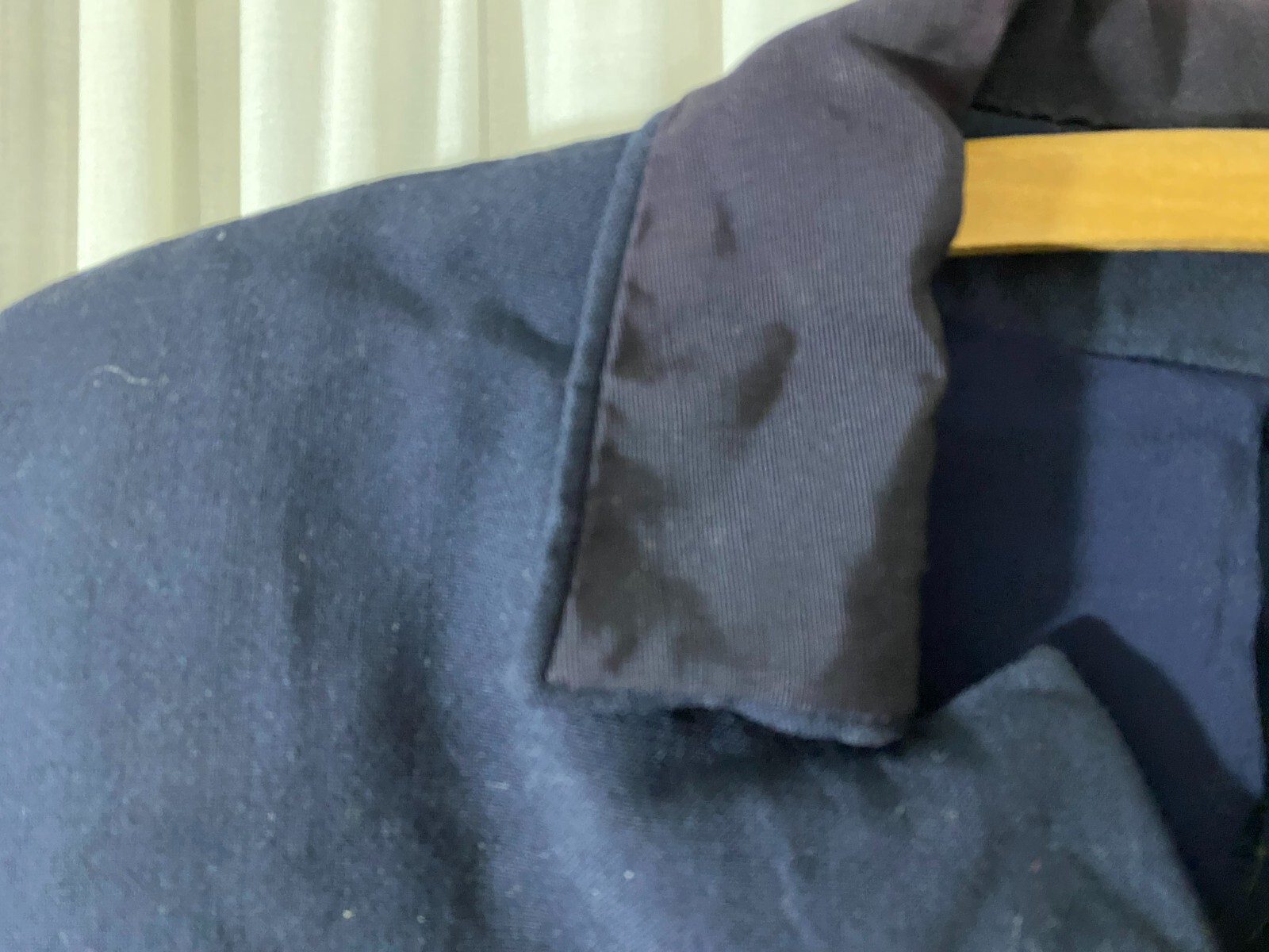 1940’s Jacket/Blazer by Kolmer- S- Navy Rayon Gabardine- TAILORED & CLASSY- SALE