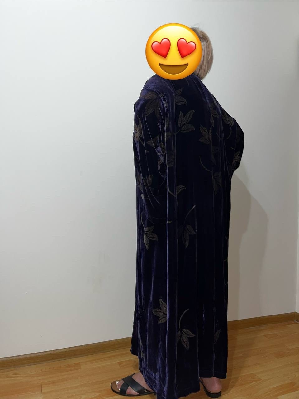 Unique Velvet Burnout Kimono Robe – Catherine Bacon Style Wearable Art