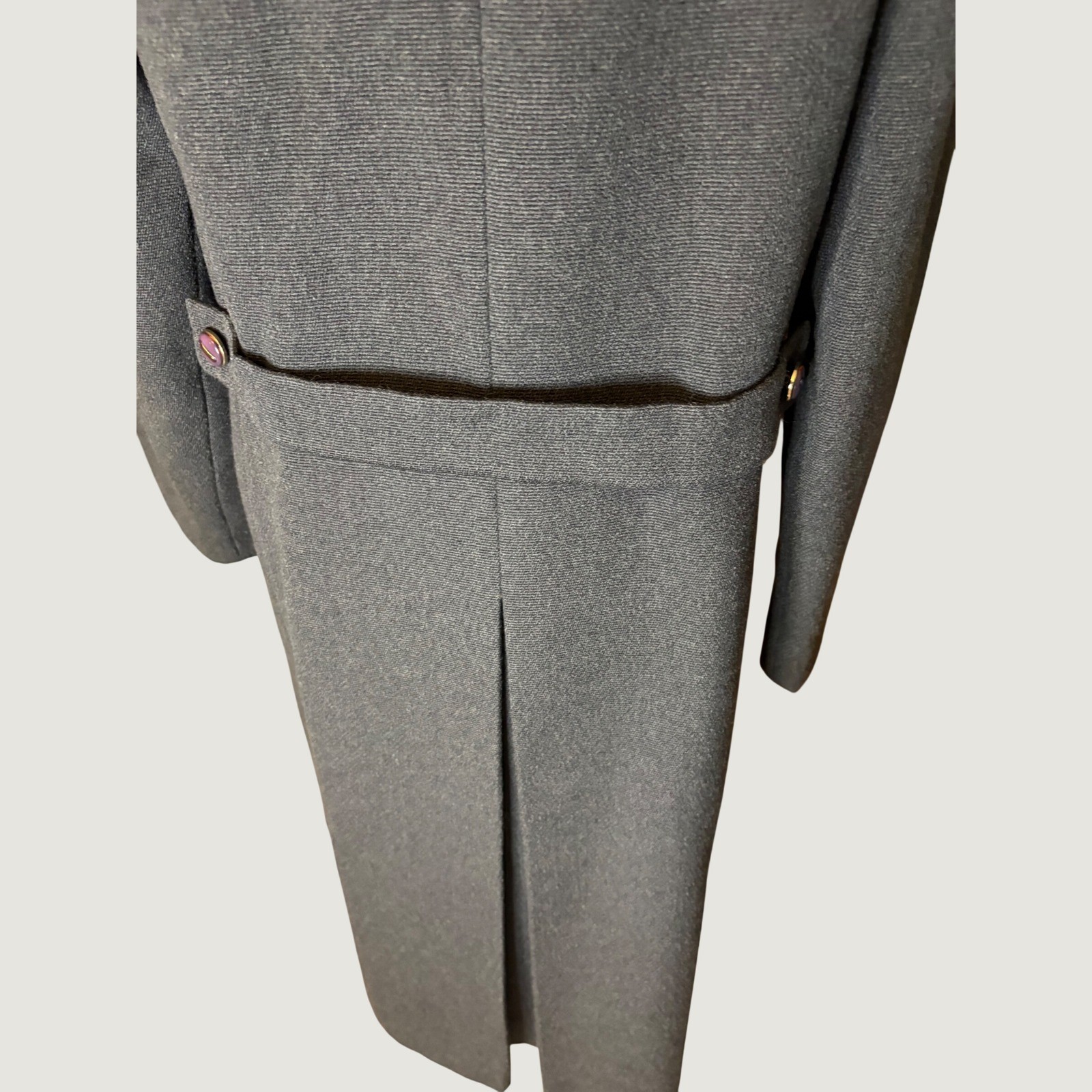 Vintage Benjamin’s Pioneer Coat Co Union Made Double Breasted Long Coat 1960s