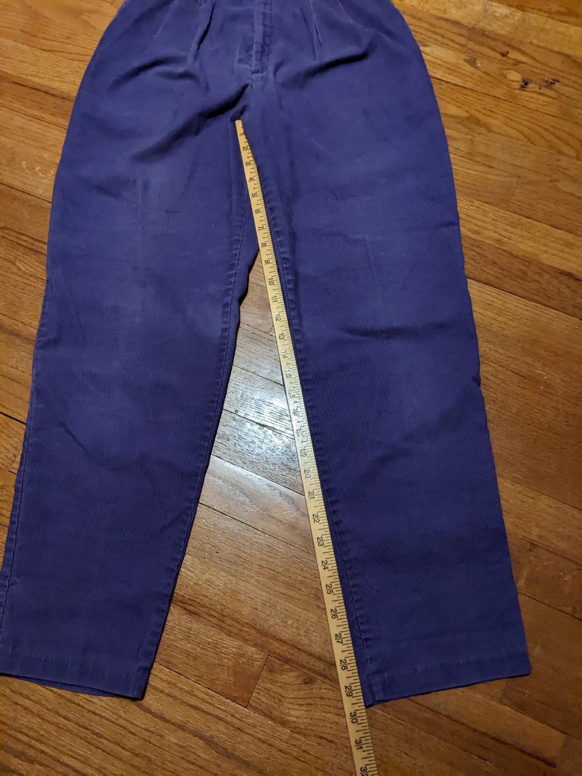 Vintage 80s Levis Faded Purple Corduroy Women’s Pants sz 12 Pre Owned