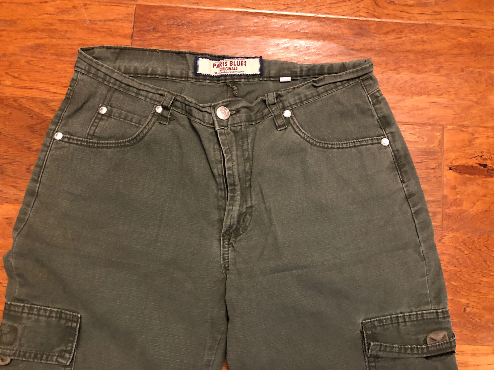Vintage Paris Blues Originals Pants Jeans Olive Green Size 5