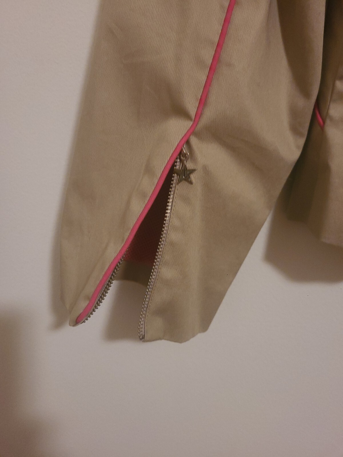 Vintage Retro Jacket Pants Set Suit Tommy Hilfiger Tan Pink Barbie Size 3