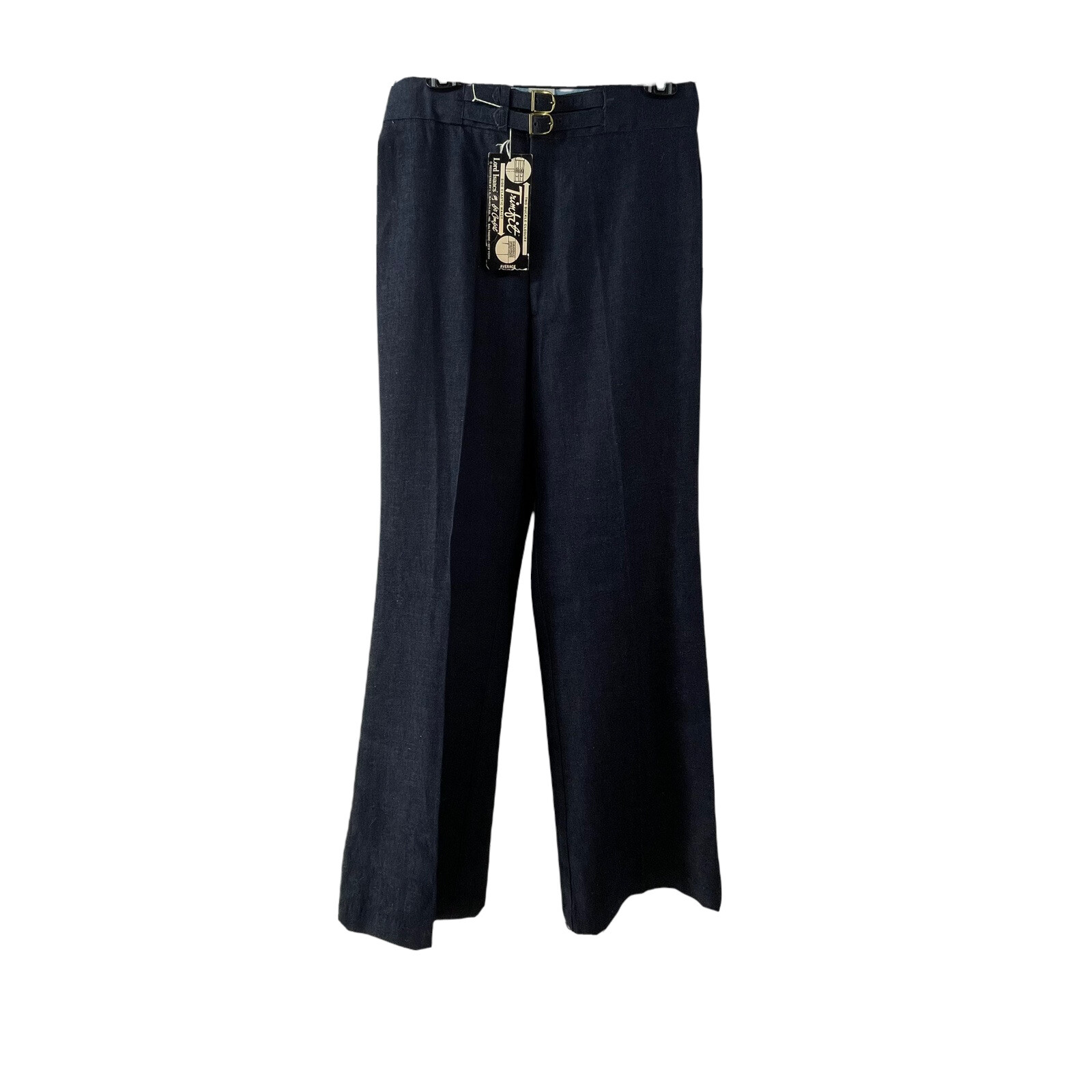 Lord Isaacs Vintage 70s Wide Leg Denim Trouser Jean Pants Junior 15/16 Deadstock