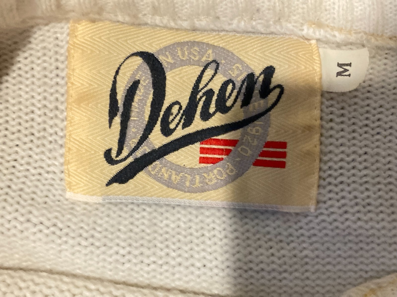 Vintage Dehen Varsity Spirit Fashions Cheerleader Sweater Size Medium BHS