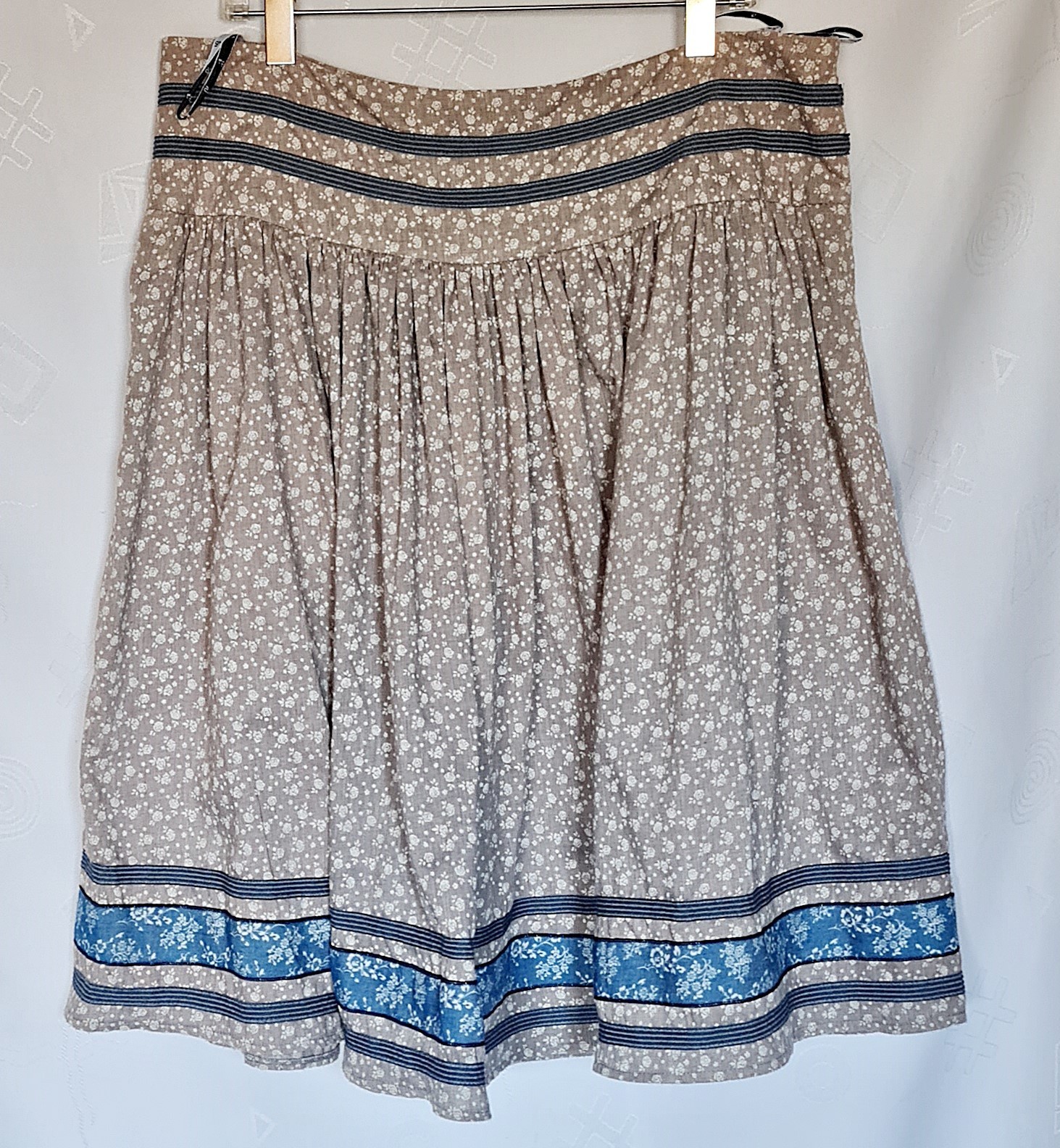 SKIRT VINTAGE BERWIN & WOLFF OKTOBERFEST DIRNDL TYROL WOMEN SIZE US 18 EU 46