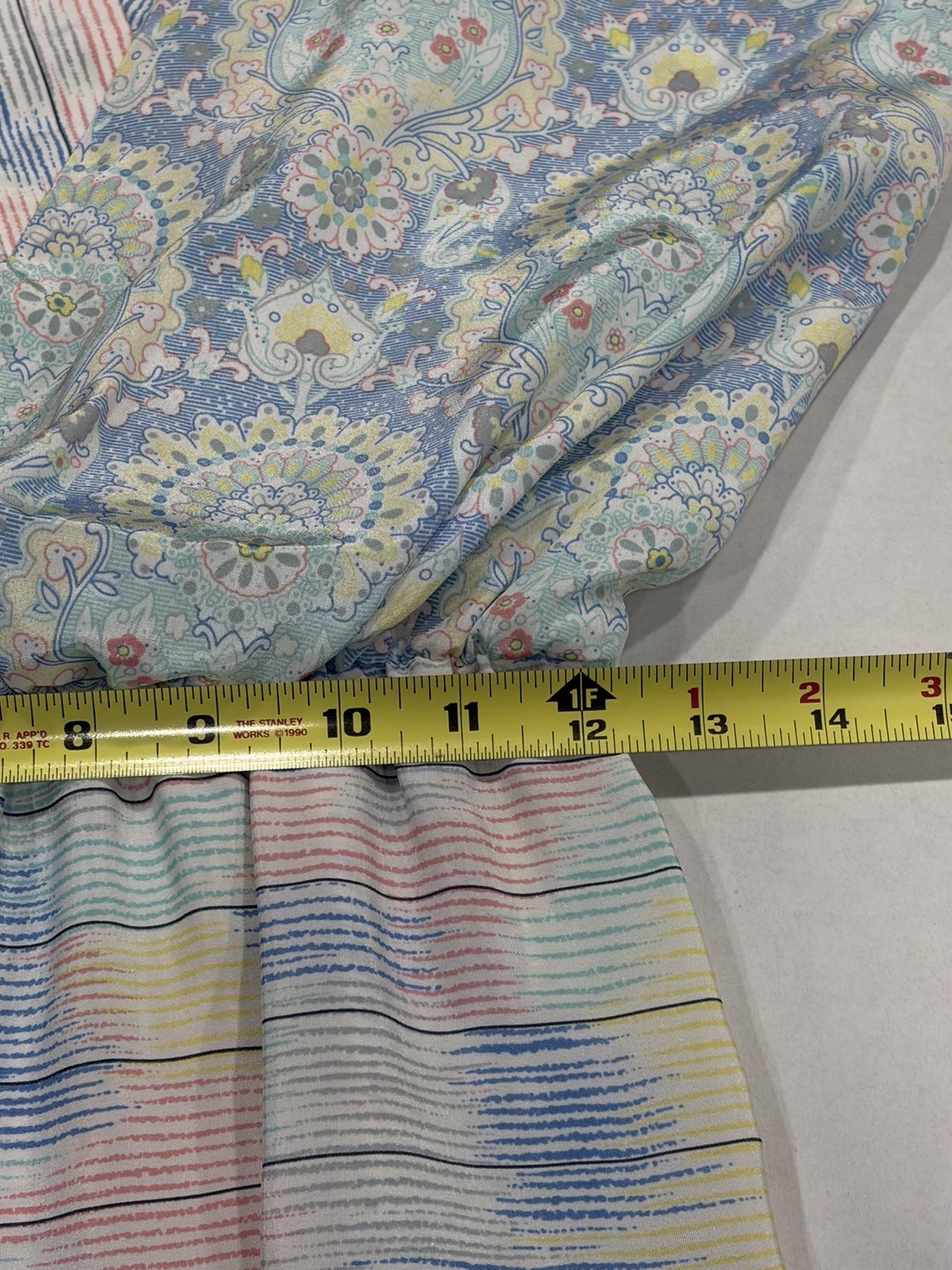 Mindy Malone Pastel Romantic Bohemian Dress Vintage Small