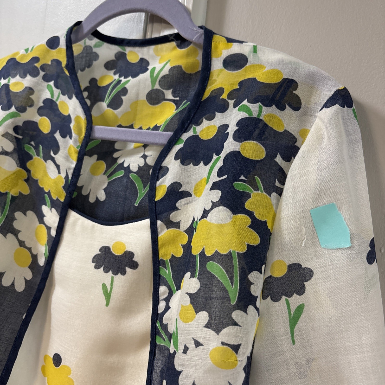 MISS ELLIETTE Vintage Dress and Jacket Floral Romantic Cottage Unique size 6