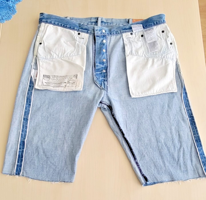 Levi’s 501 Selvedge Redline Made in USA Cut Off Shorts SZ 38X24’5