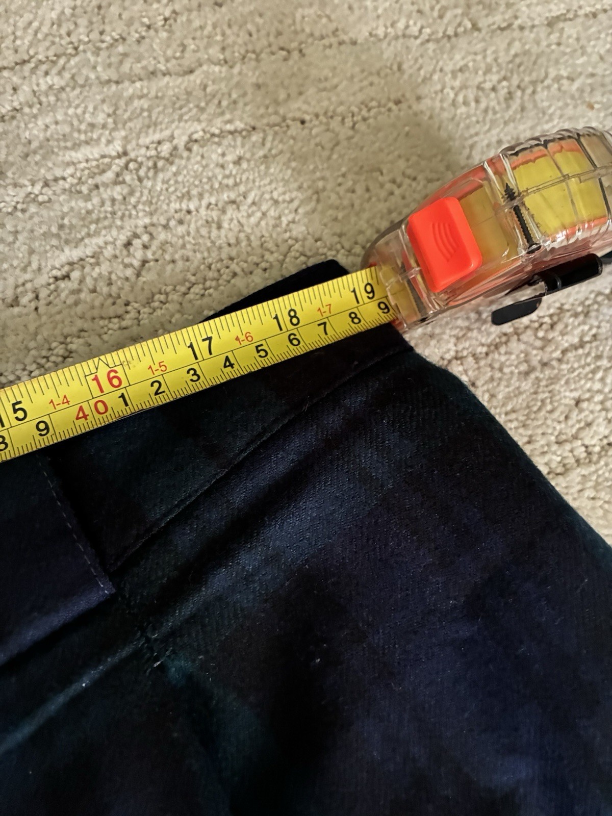 Vintage Giorgio Sant Angelo Wool Plaid Trousers 38 waist prep/dark academia
