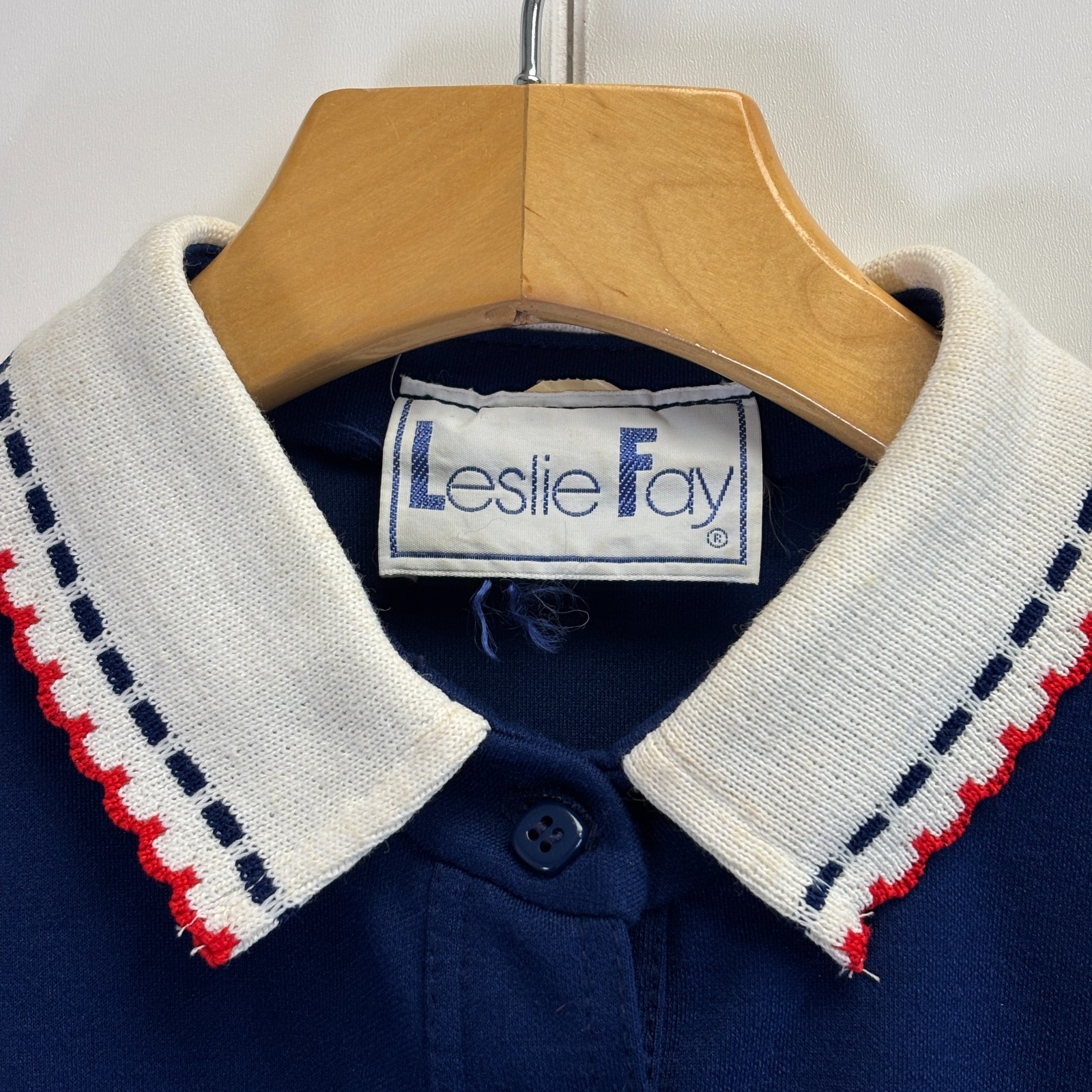 Vintage Leslie Fay 60s 70s Academia Secretary Midi Dress Size S School Girl Twee