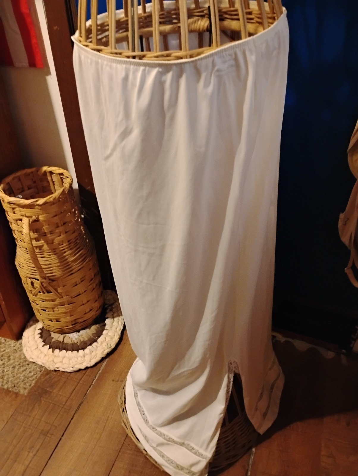 Vintage Half Slip Size Large J. C. Penny In Ivory/Cream