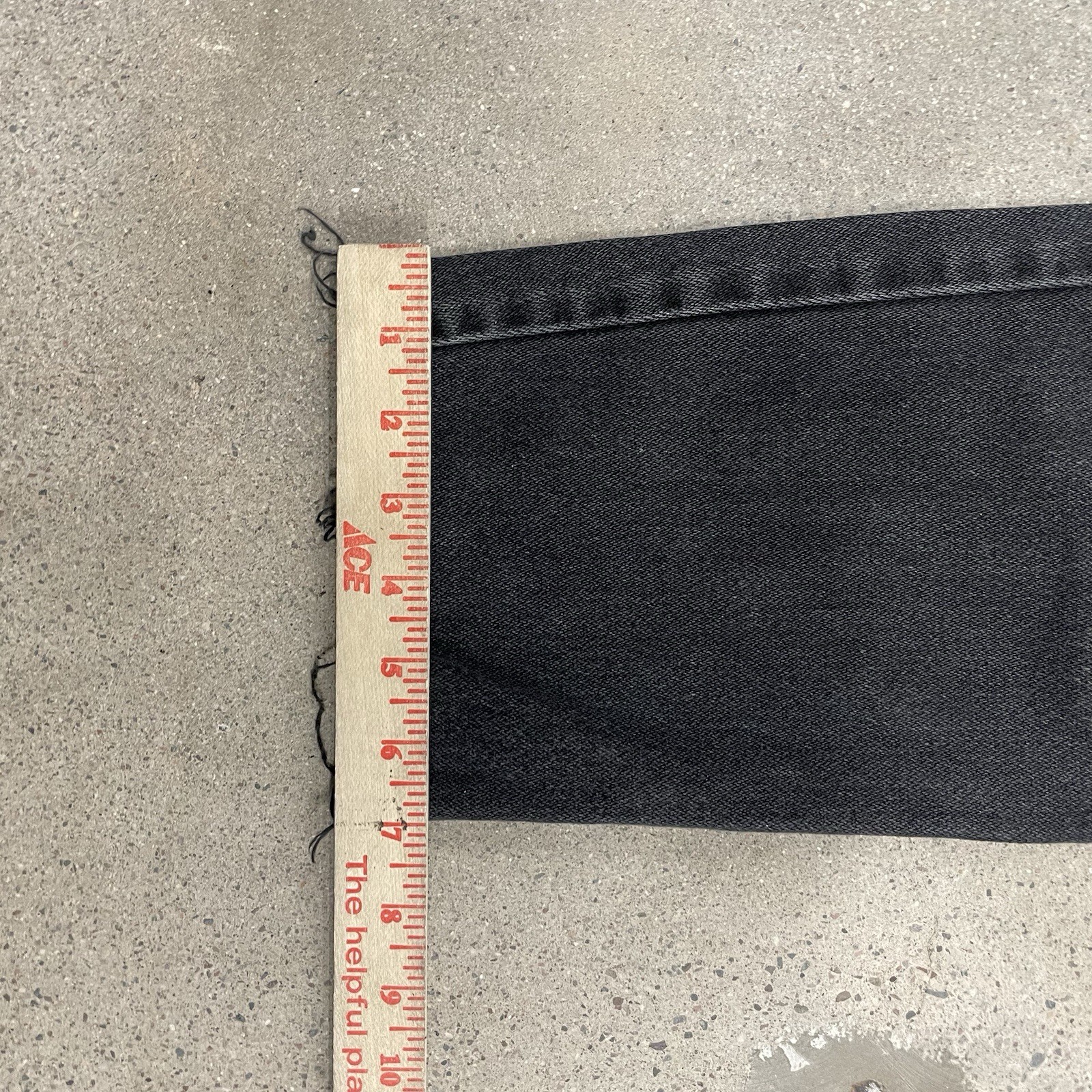 Womens Vtg Wrangler 12MWZWK Black Denim Jeans Meas. 24×32 Made In USA!