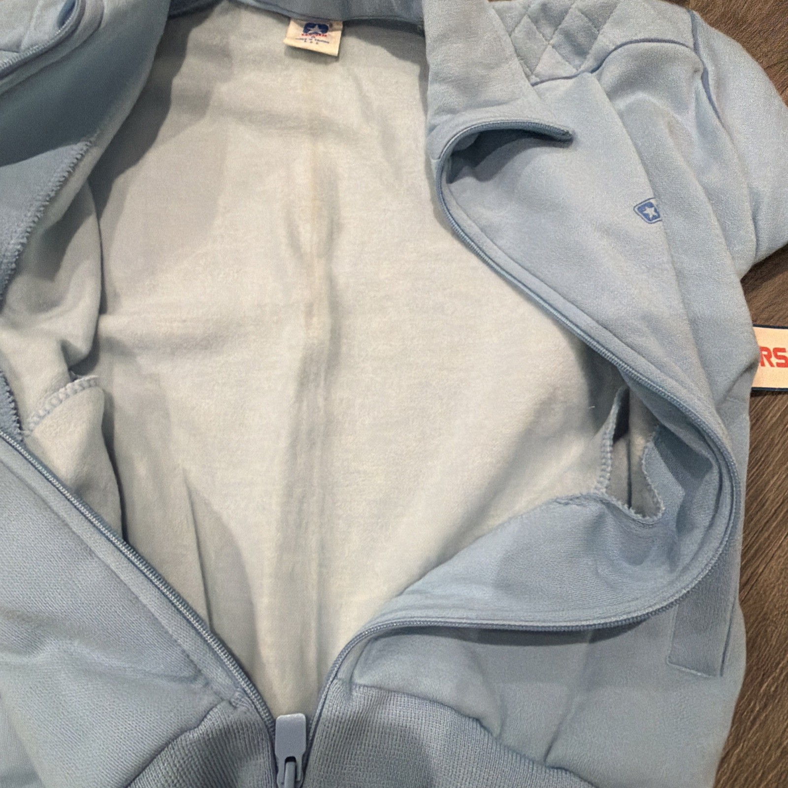 Vintage 1980s Converse Track Jacket Full Zip Warm-Up Made in Taiwan R.O.C. Sz S