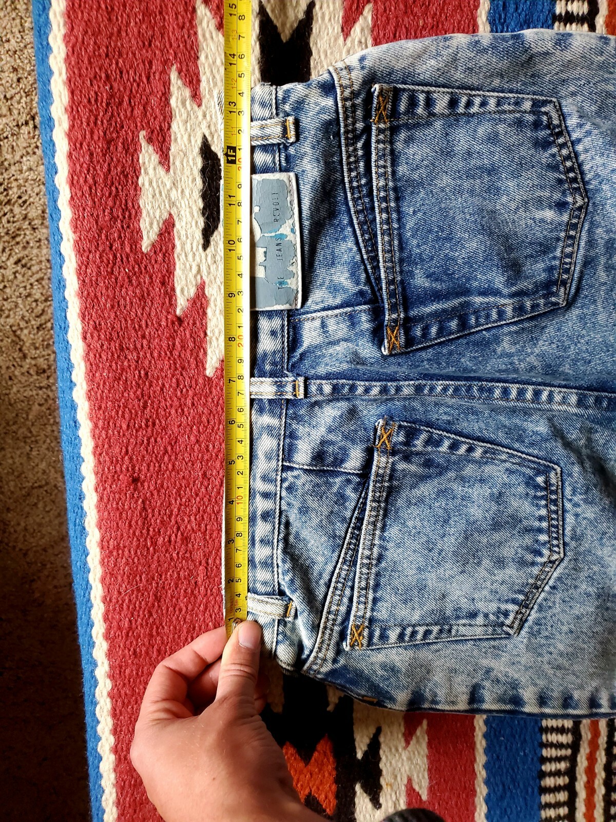 Vintage No THE JEANS REVOLT BY CLAUDE ATTIAS JEANS Size 26