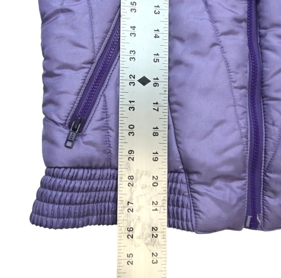 Vintage Women’s FERA Puffer Snow Ski Jacket Size 12 Light Purple