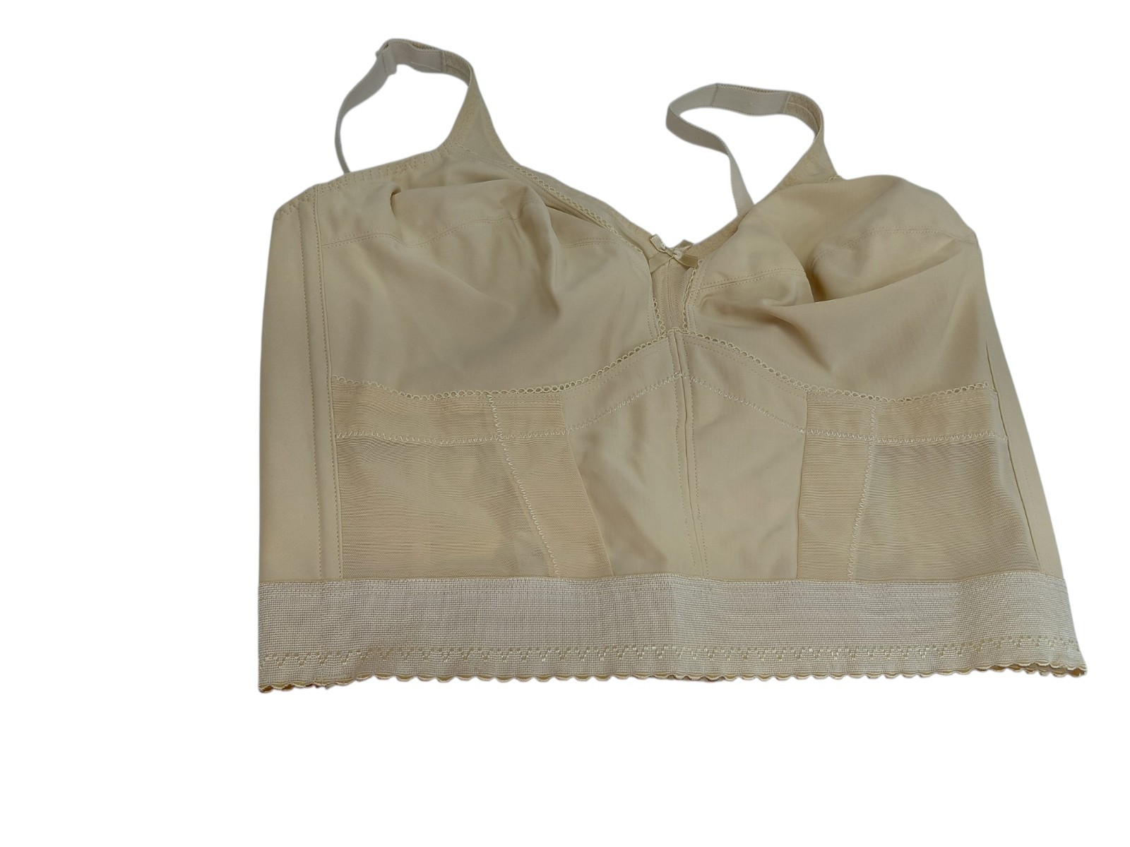Vintage Crown-nette Longline Bra Size 42D