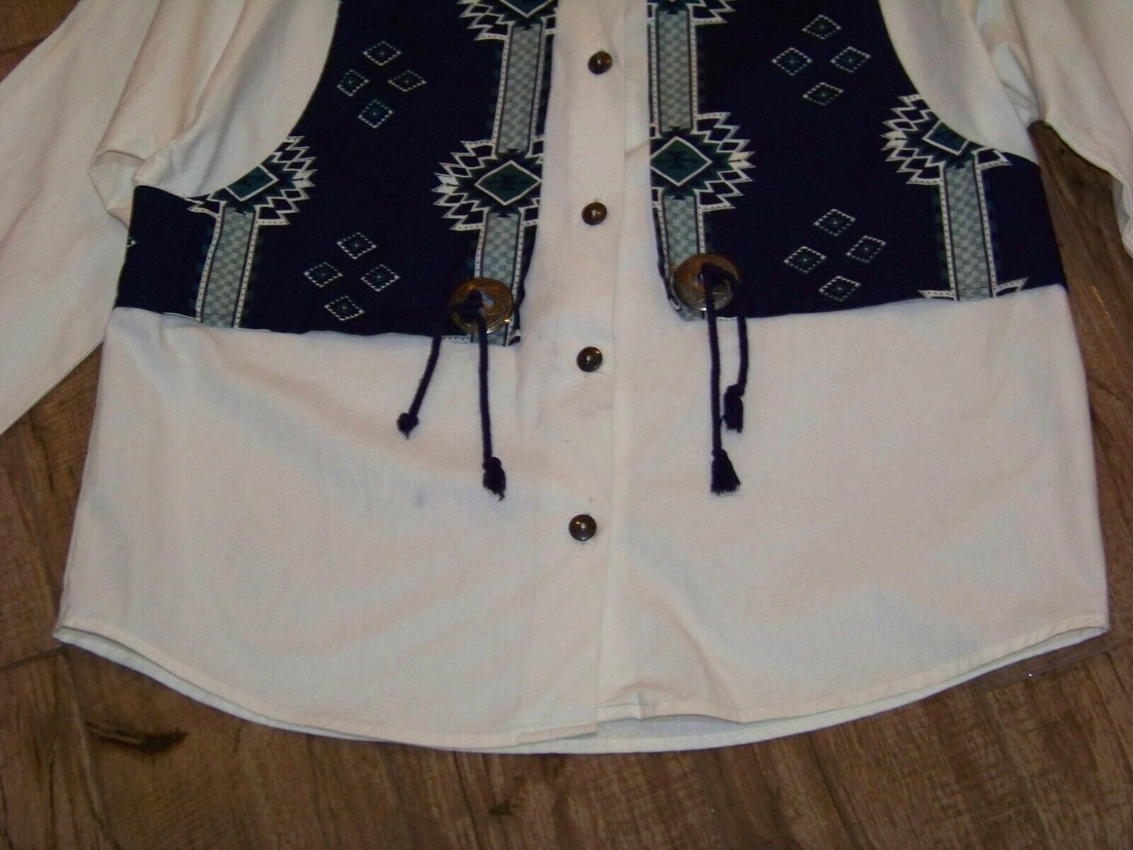 Women’s Vintage Kayo of California Western Shirt – L / XL – No Tags