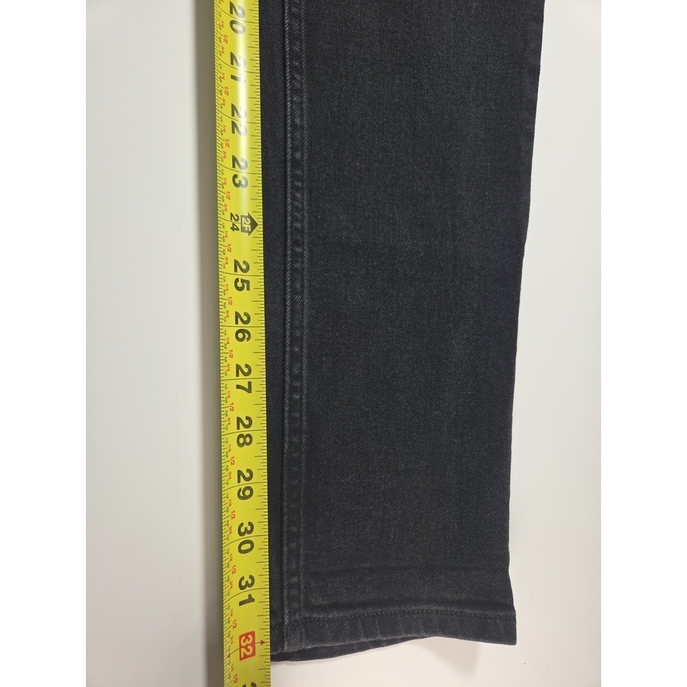 Everlane The Curvy High-Rise Skinny Jeans Womens 34×34 Black Denim