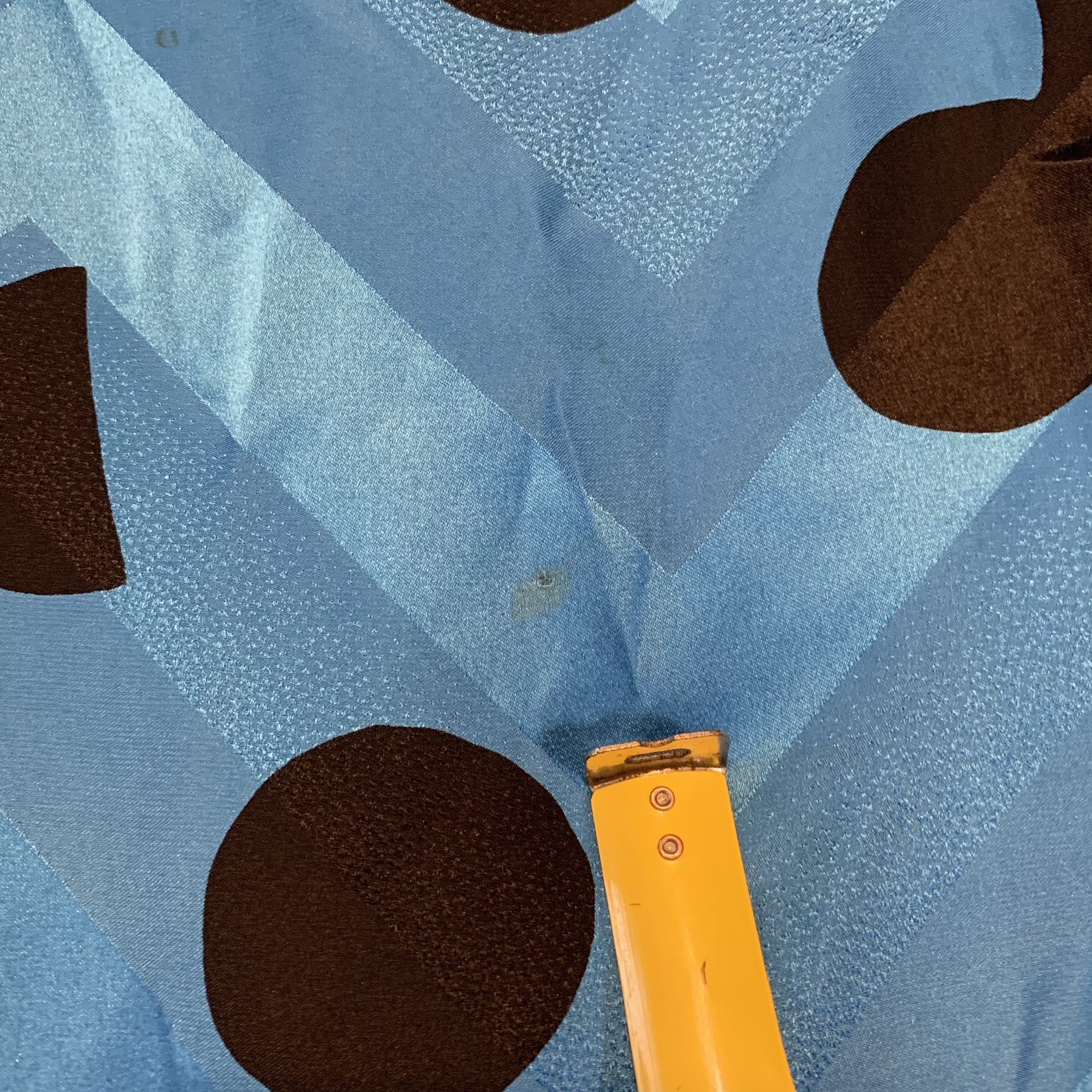 Vintage 80s Maxi Dress Black & Blue Polka Dot Ruffle Size 10 Rockabilly Granny