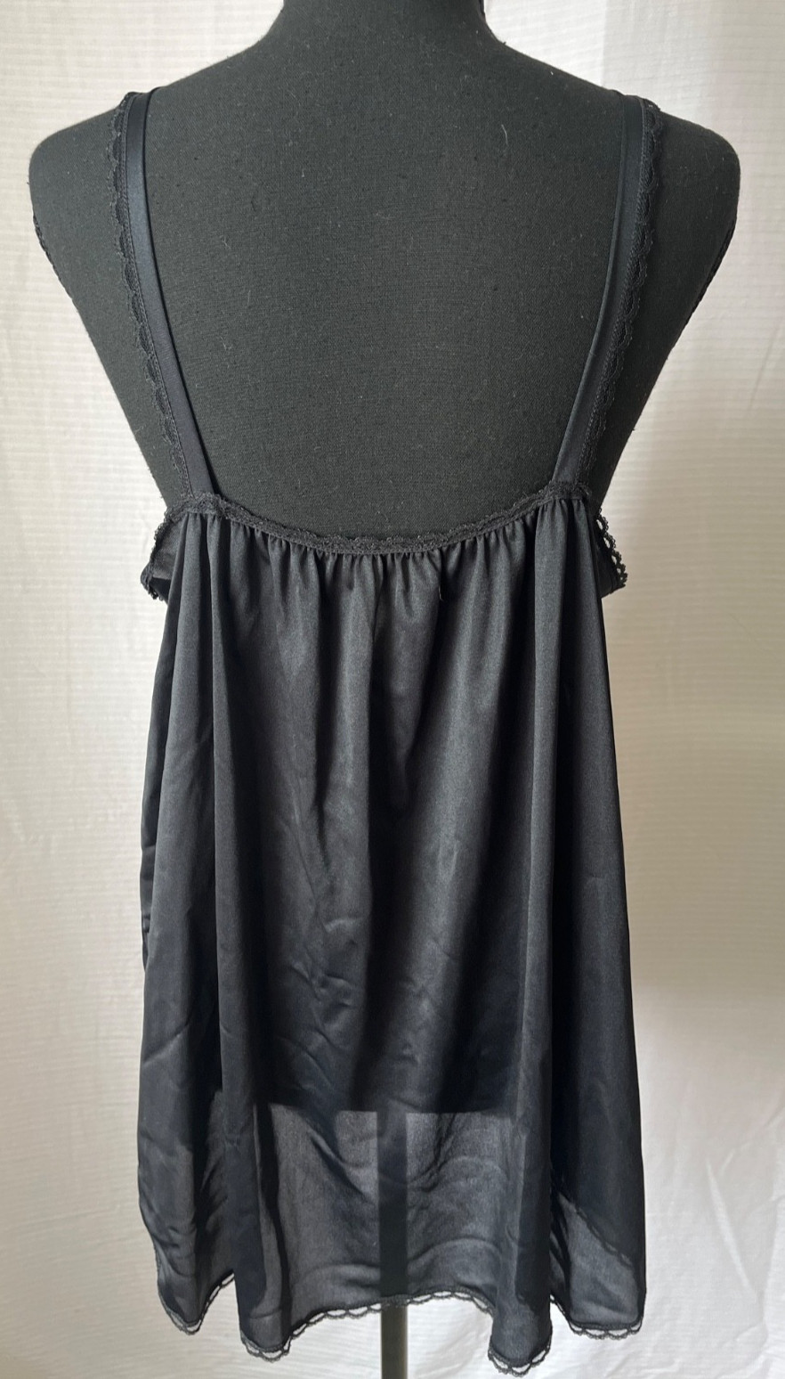 Vintage 1970’s Lingerie Set Camisole Lace Sexy Sheer Evening Medium Sears