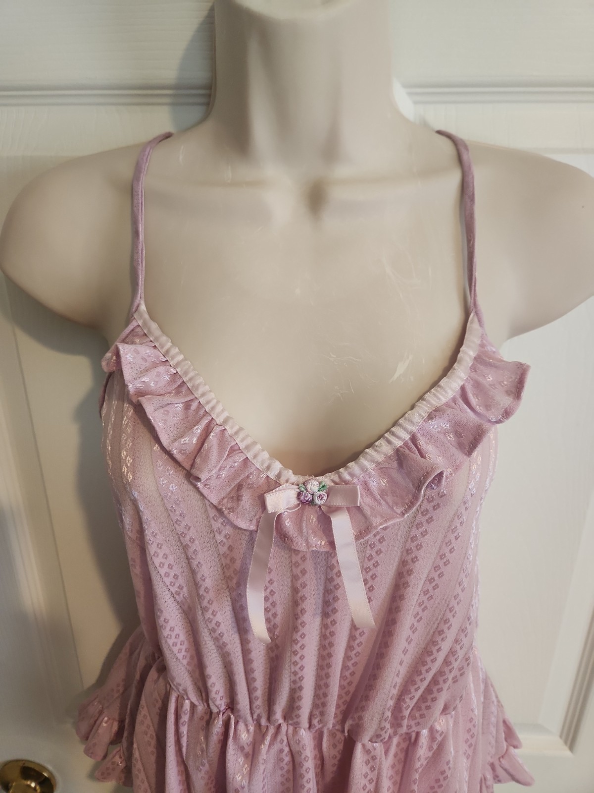 VTG Dutchess Individually Yours Purple Bodysuit Skirt Teddie Sz M