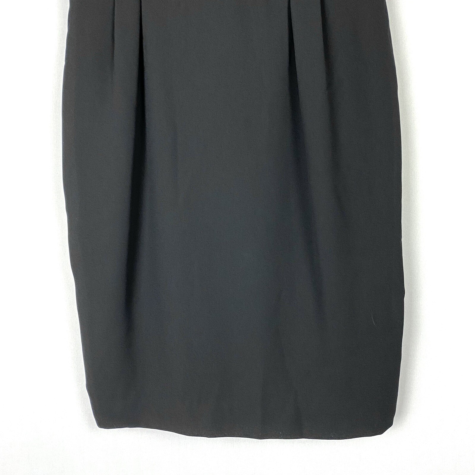 Vintage Yves Cossette Depeche Mode Little Black Dress US 10 Petite Beaded Detail