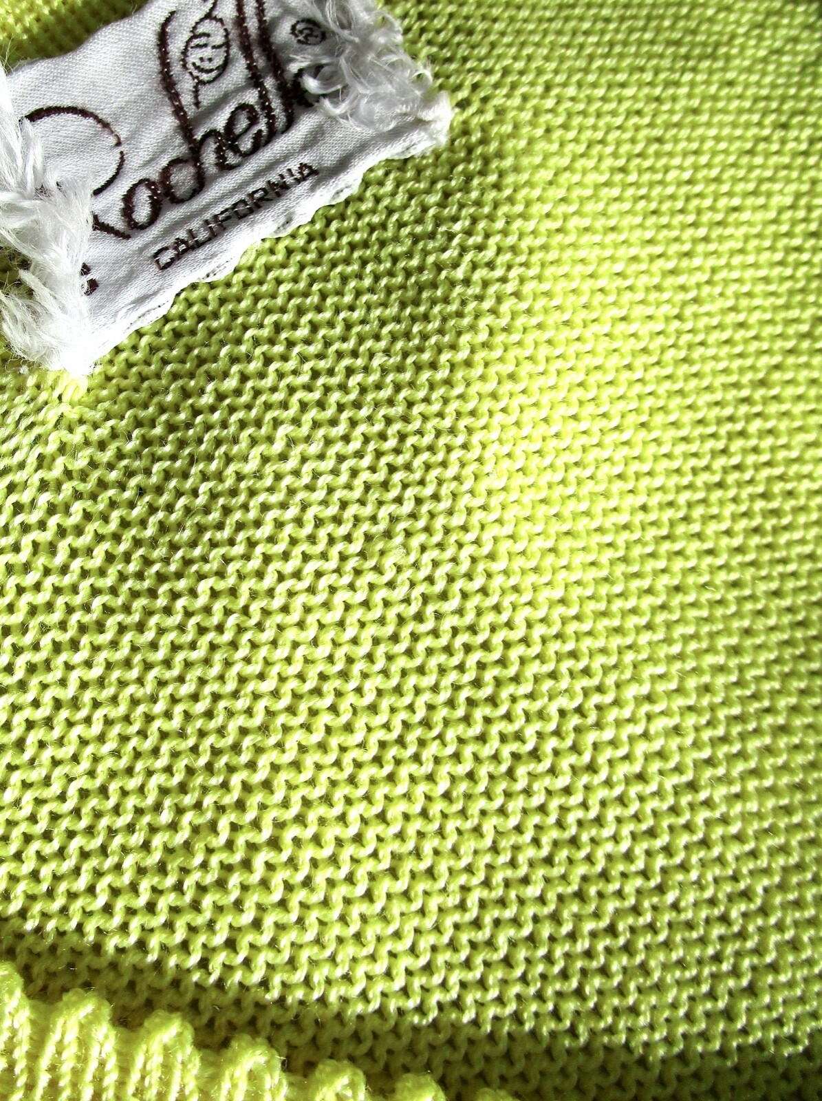 Vintage 70s Yellow Sweater Sleeveless Shell SS Swing Cardigan Set Pointelle S XS