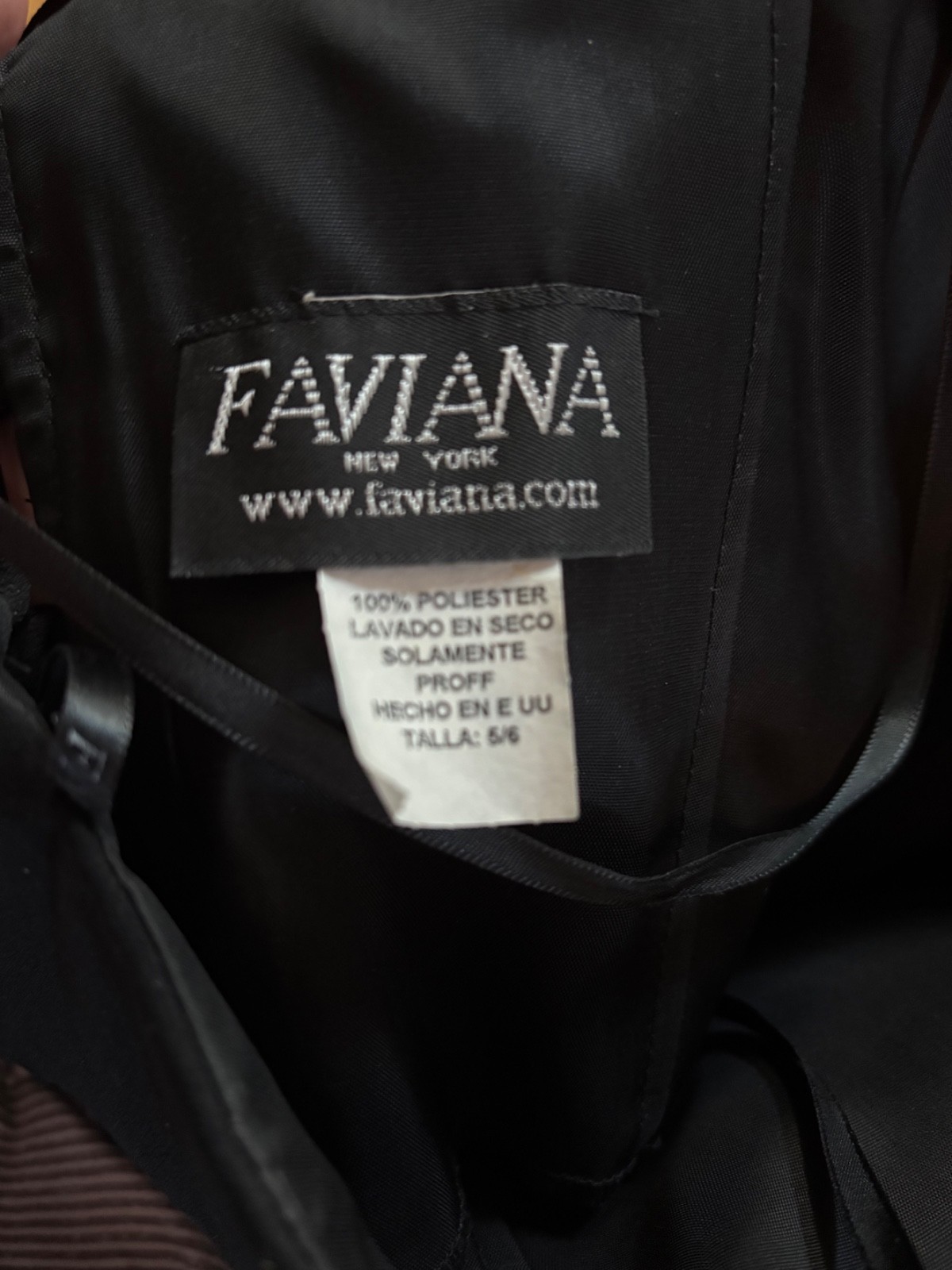 Vintage Faviana Cocktail Dress – Size 5/6