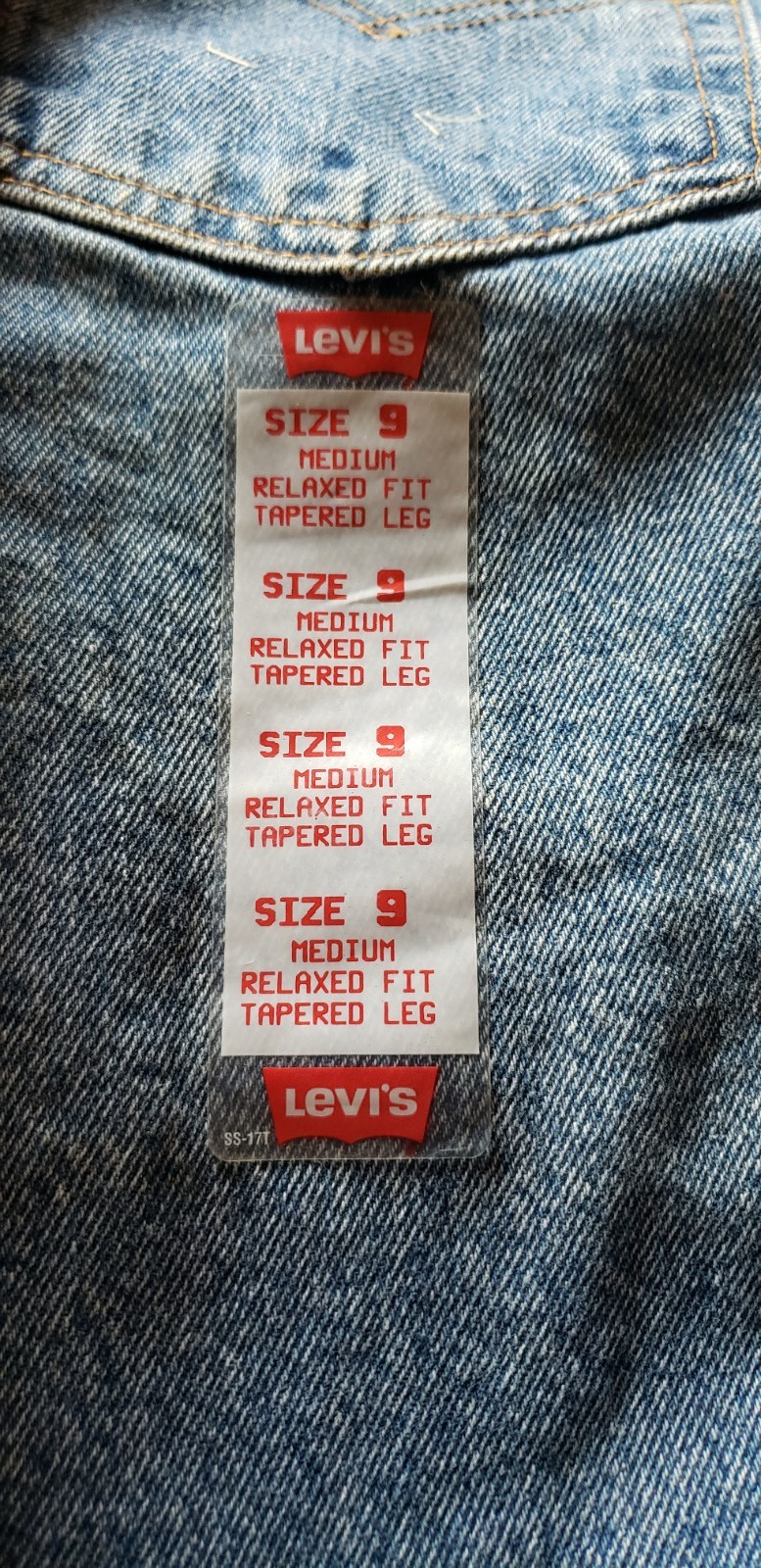 VINTAGE Levi’s 550 Relaxed Fit Tapered Leg Womens Jeans Sz 9 Reg Med USA READ