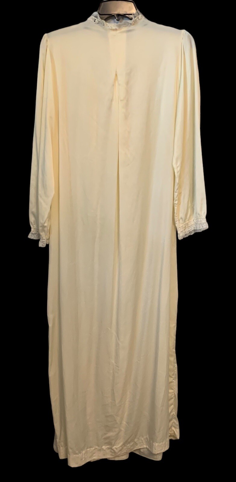 VTG Christian Dior Ivory Union timeless gown prairie cottagecore embroidery lace