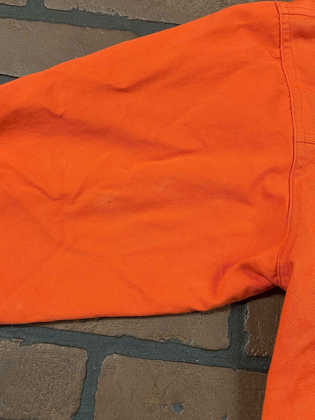Vintage IB Diffusion Jacket Abstract Geometric 90s 1992 Sz8 Orange