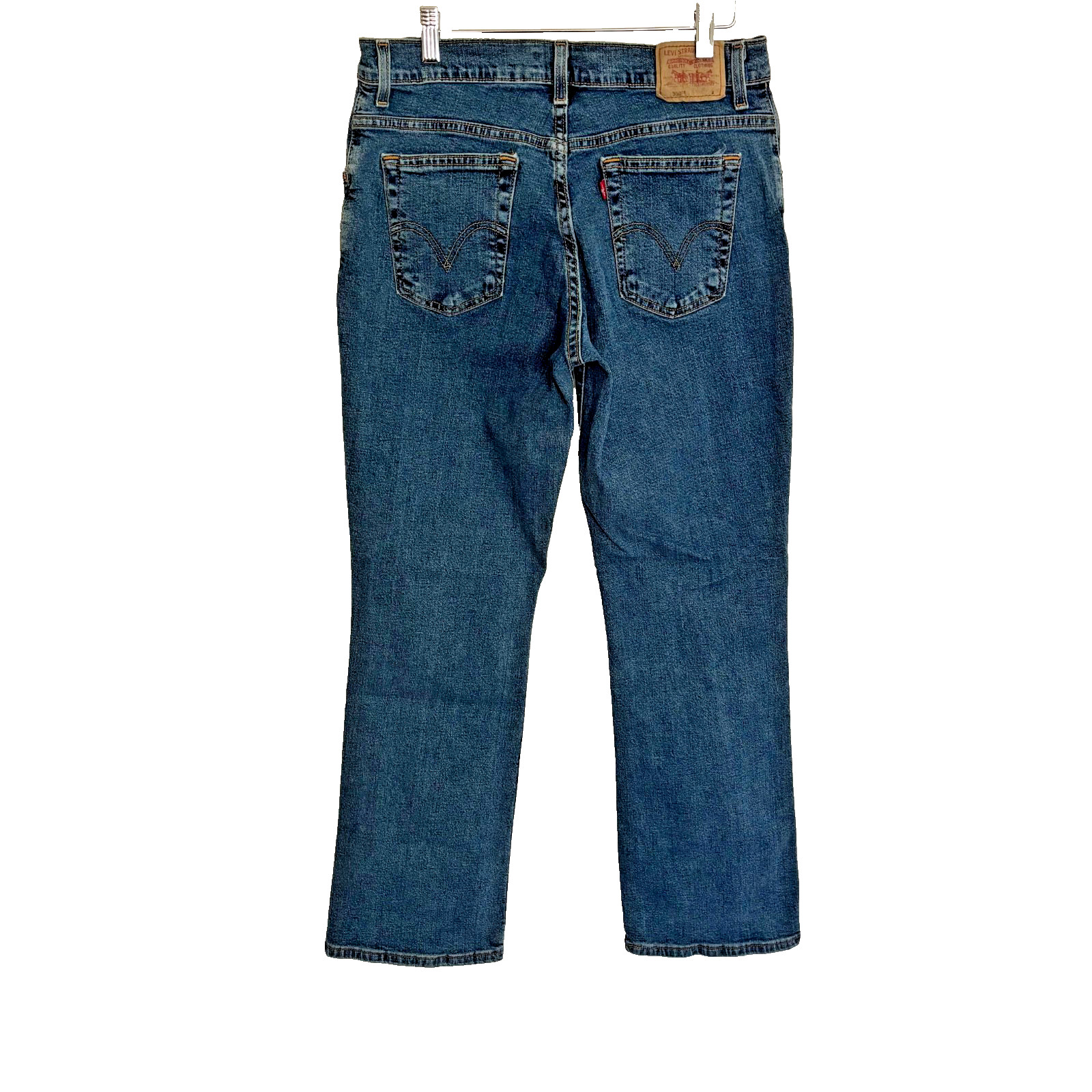 VTG Levi’s 550 Relaxed Boot Cut Stretch Y2K Women’s Sz 30 Med Wash Western Boho