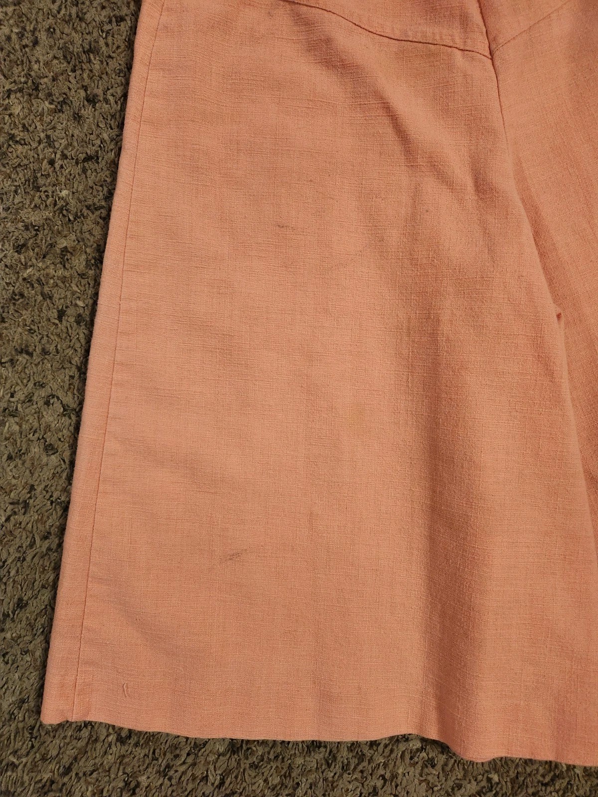 VINTAGE THE RED EYE PINK CULOTTES SIZE 13 + JUST MAGGIE TOP SIZE L USA