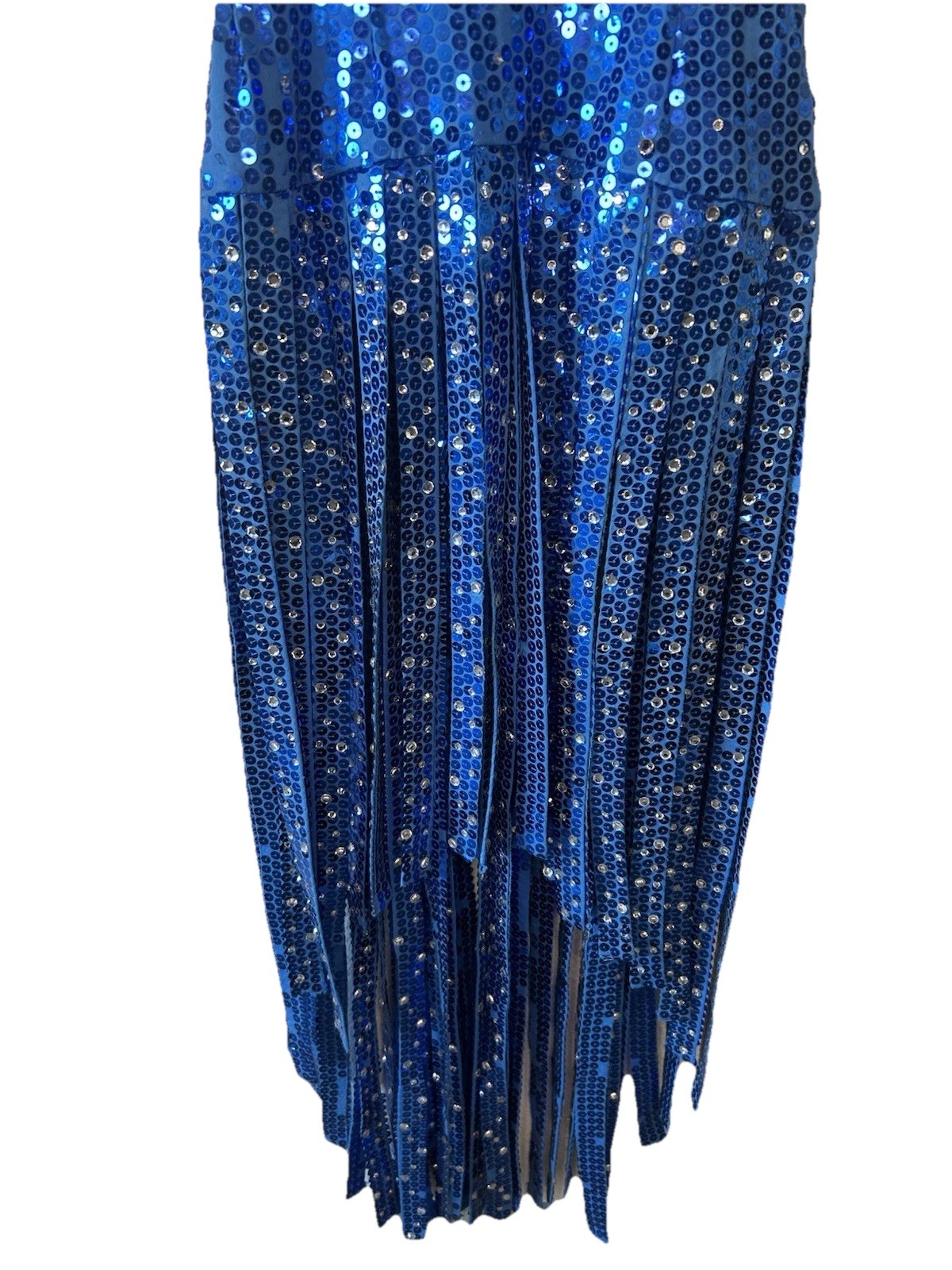 Vintage Showgirl Sequin Fringe Corset Dress Taylor Swift Stage Costume M