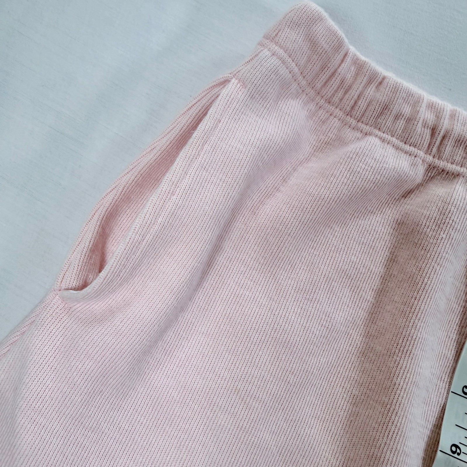 Vintage 70s Chris Evert Pink Tennis Skirt Preppy Cotton Blend Ribbed Mini L