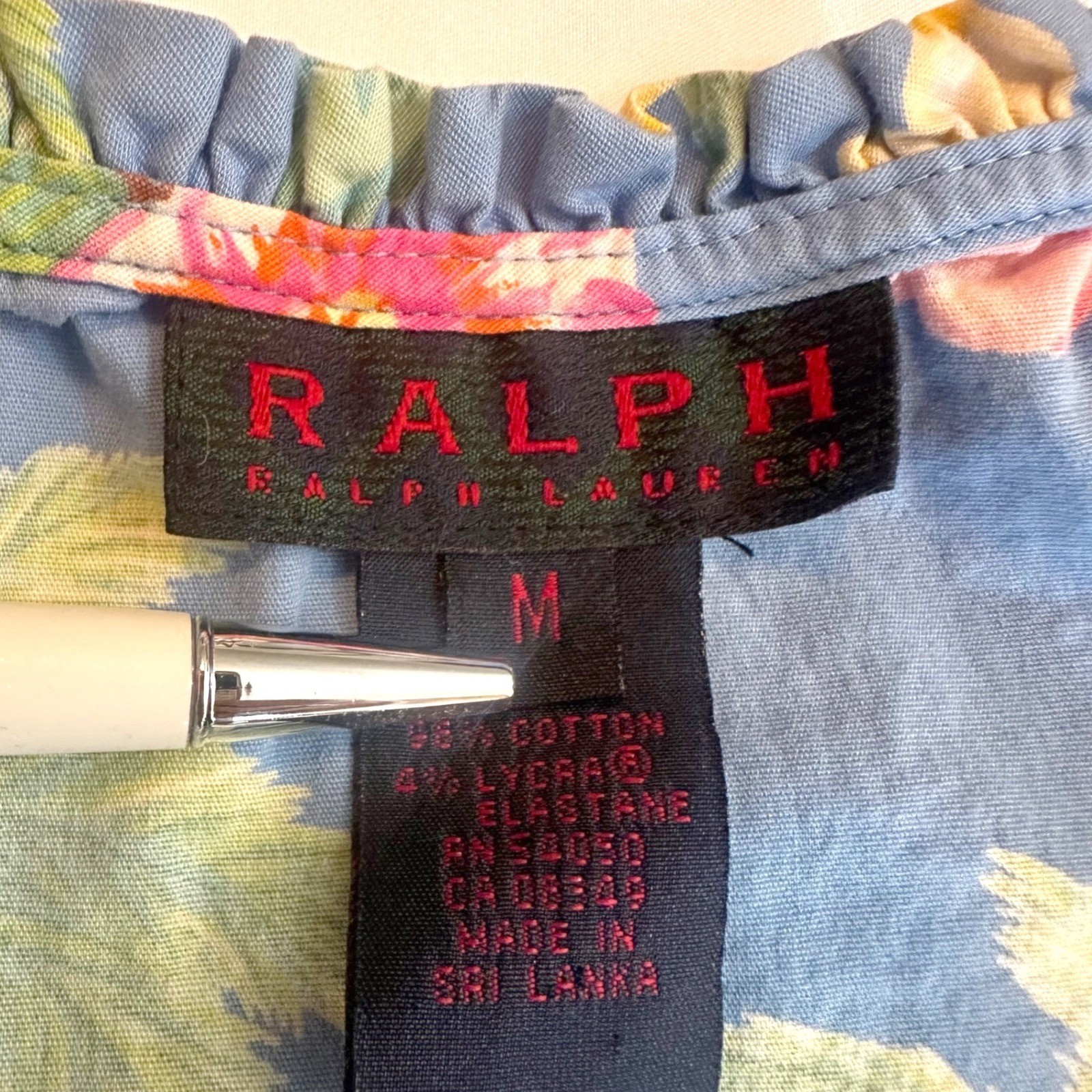 Vintage Y2K RALPH Ralph Lauren Camisole Corset Top Women’s M Floral Cottagecore