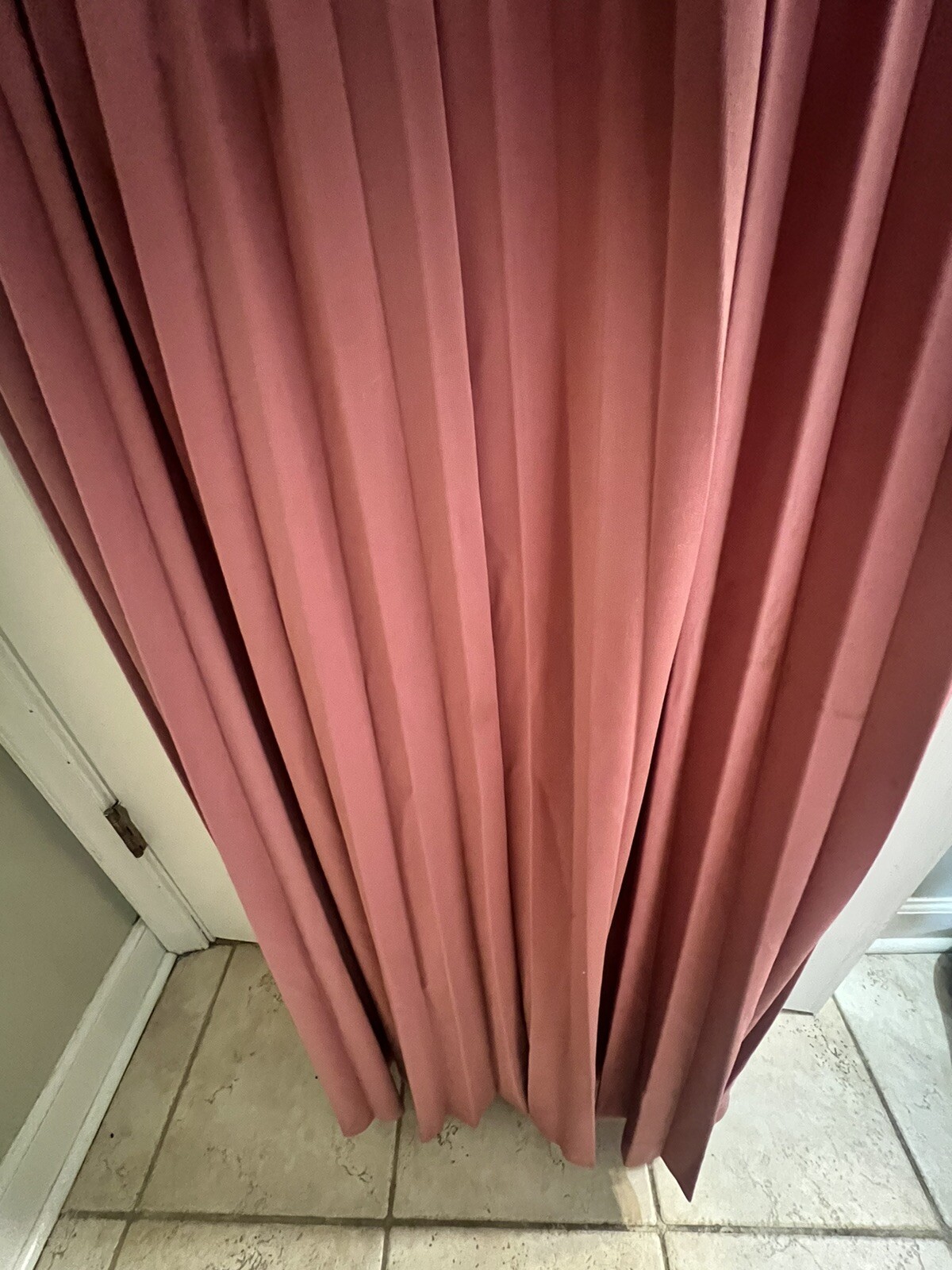 Vtg. The House Of Nu Mode Pleated Full Length Mauve Dress Canada